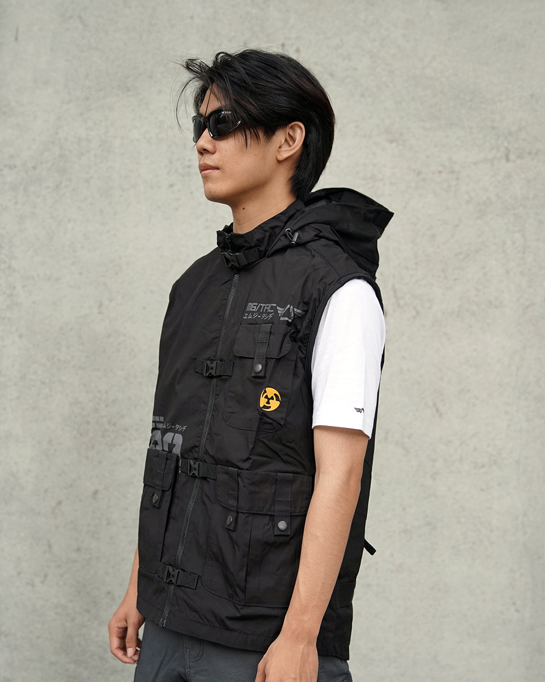 MGTAC Rompi Tactical Vest Outdoor Roxy C001 Black