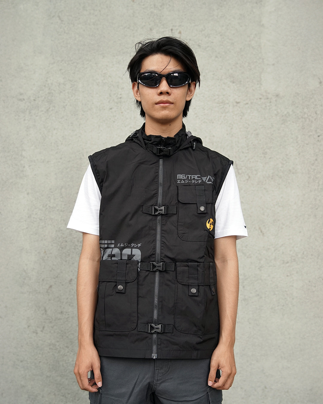 MGTAC Rompi Tactical Vest Outdoor Roxy C001 Black