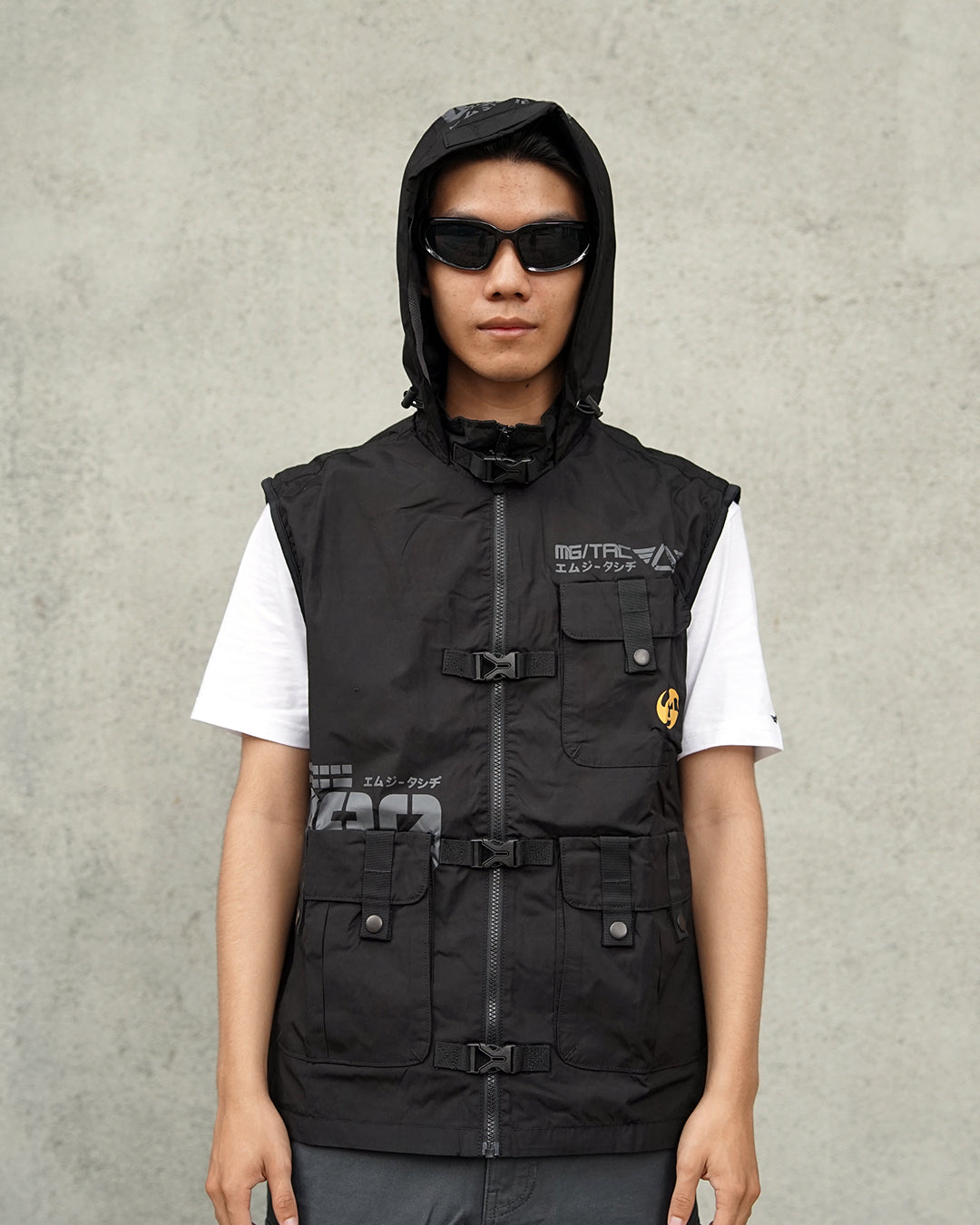 MGTAC Rompi Tactical Vest Outdoor Roxy C001 Black