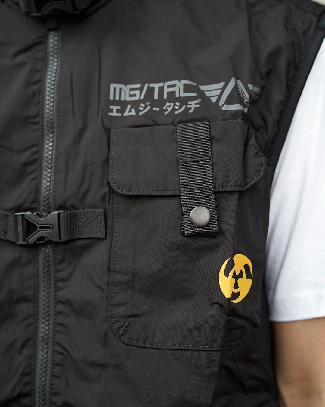 MGTAC Rompi Tactical Vest Outdoor Roxy C001 Black