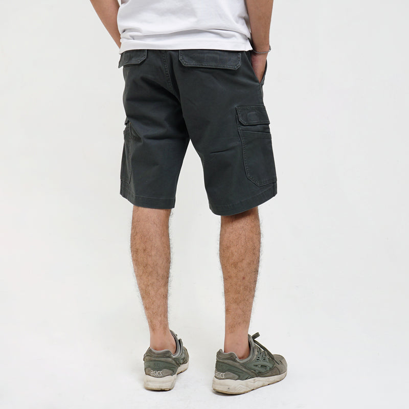 Short Pant Cargo Rows-s Dark Grey