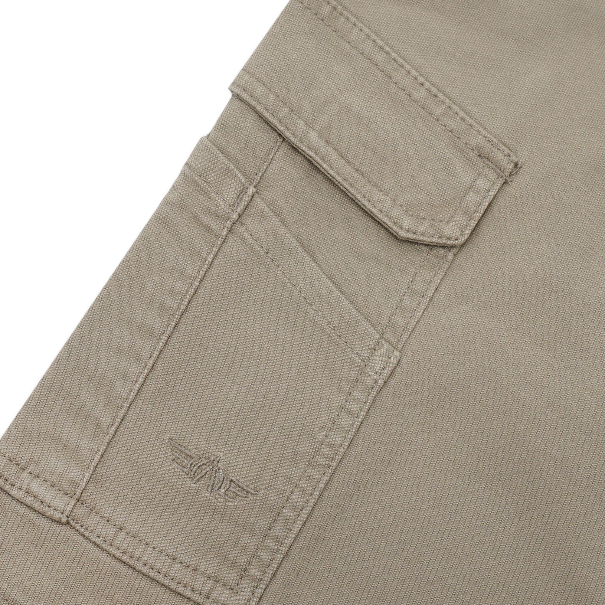 Short Cargo Pants Rows-s C001 Dark Khaky