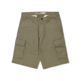 Short Pant Cargo Rows Light Olive