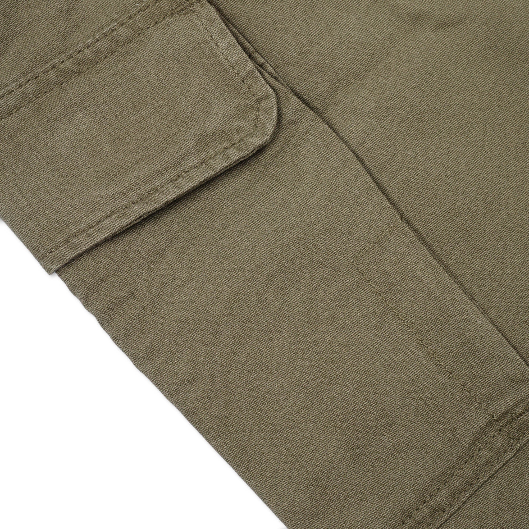 Short Pant Cargo Rows C004 Light Olive