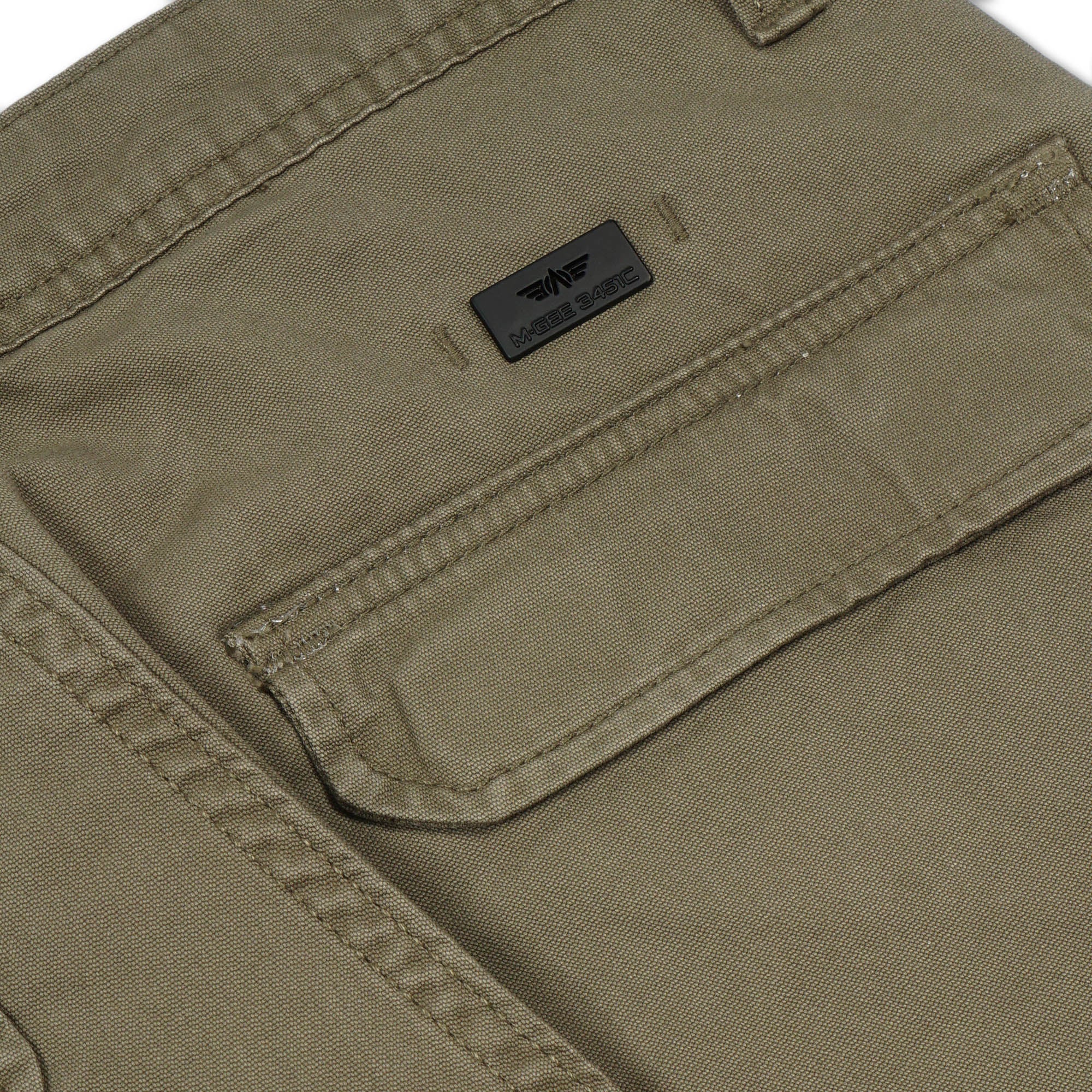 Short Pant Cargo Rows C004 Light Olive