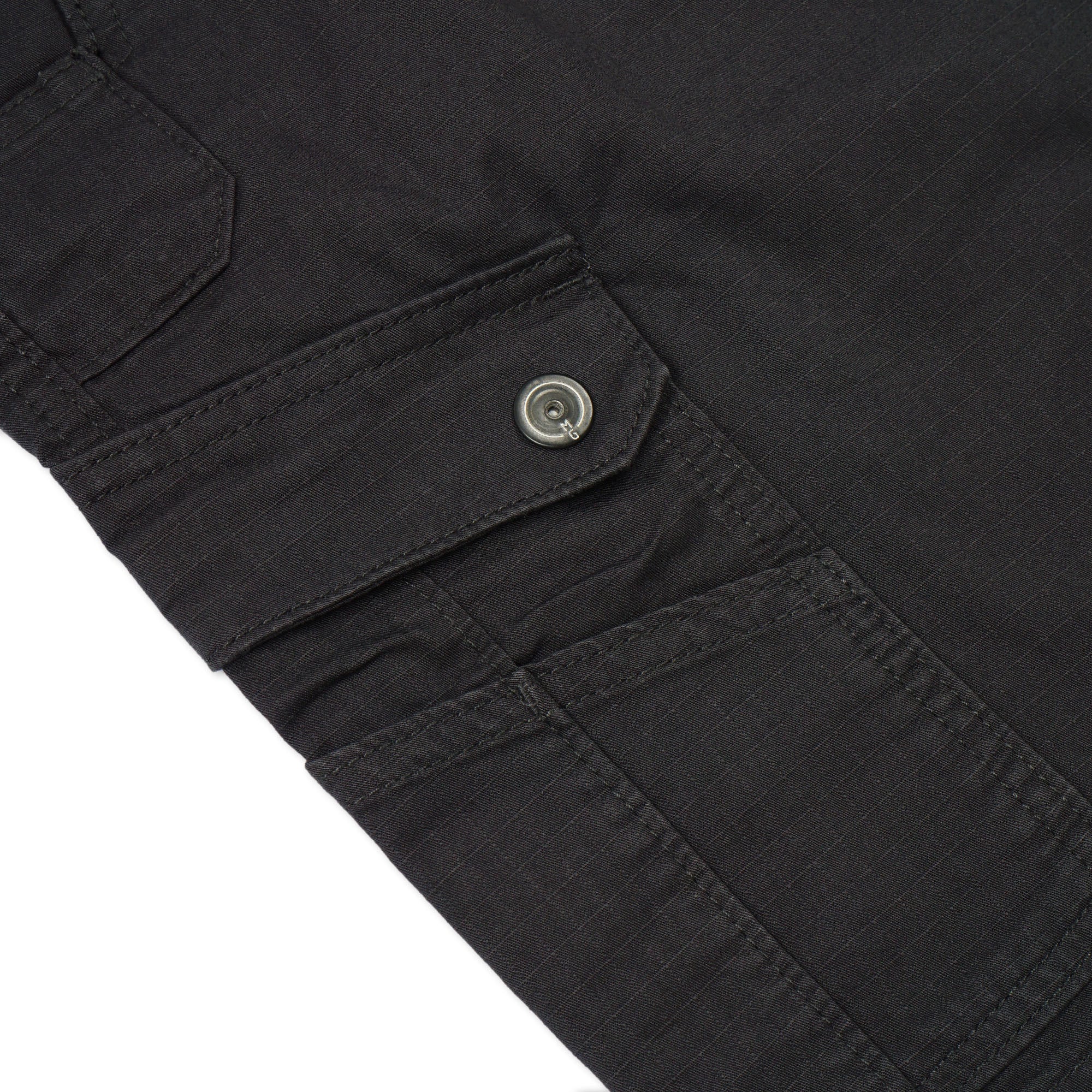 Short Pant Cargo Rows C006 Dark Grey