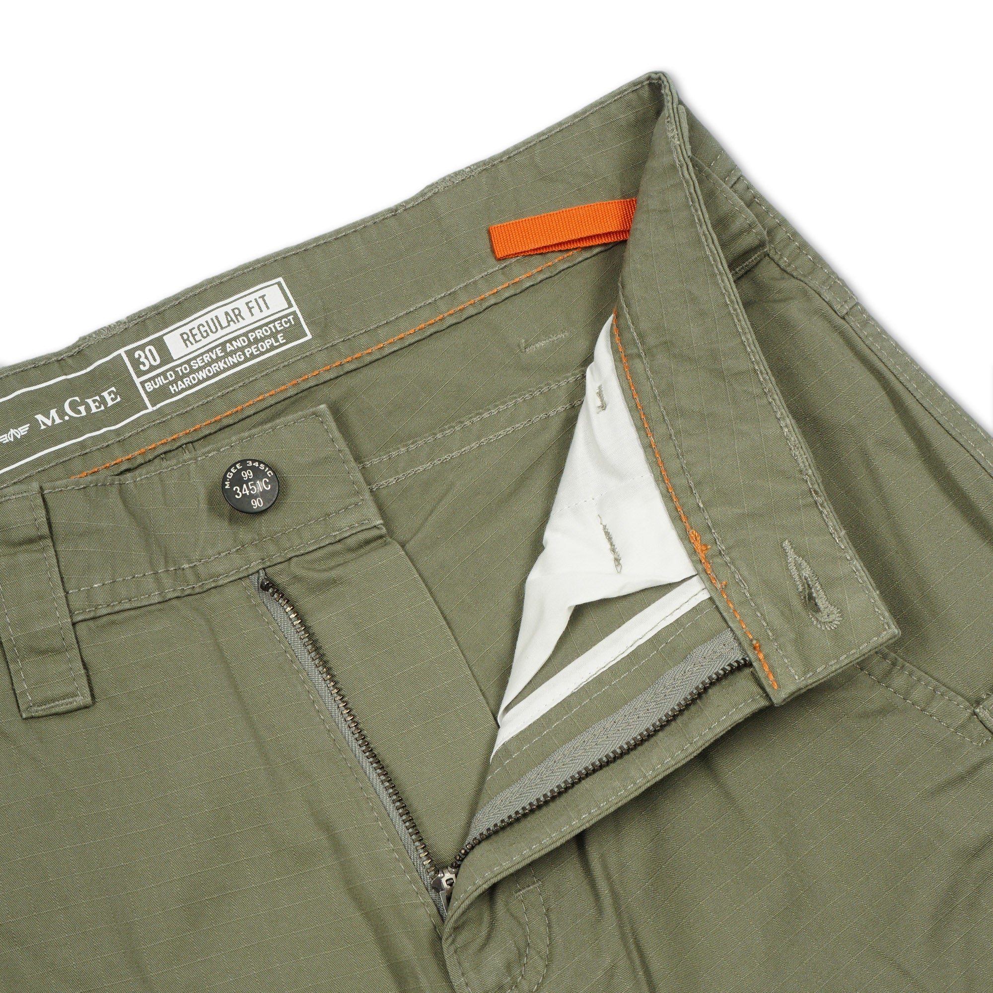 Short Pant Cargo Rows C006 Light Olive