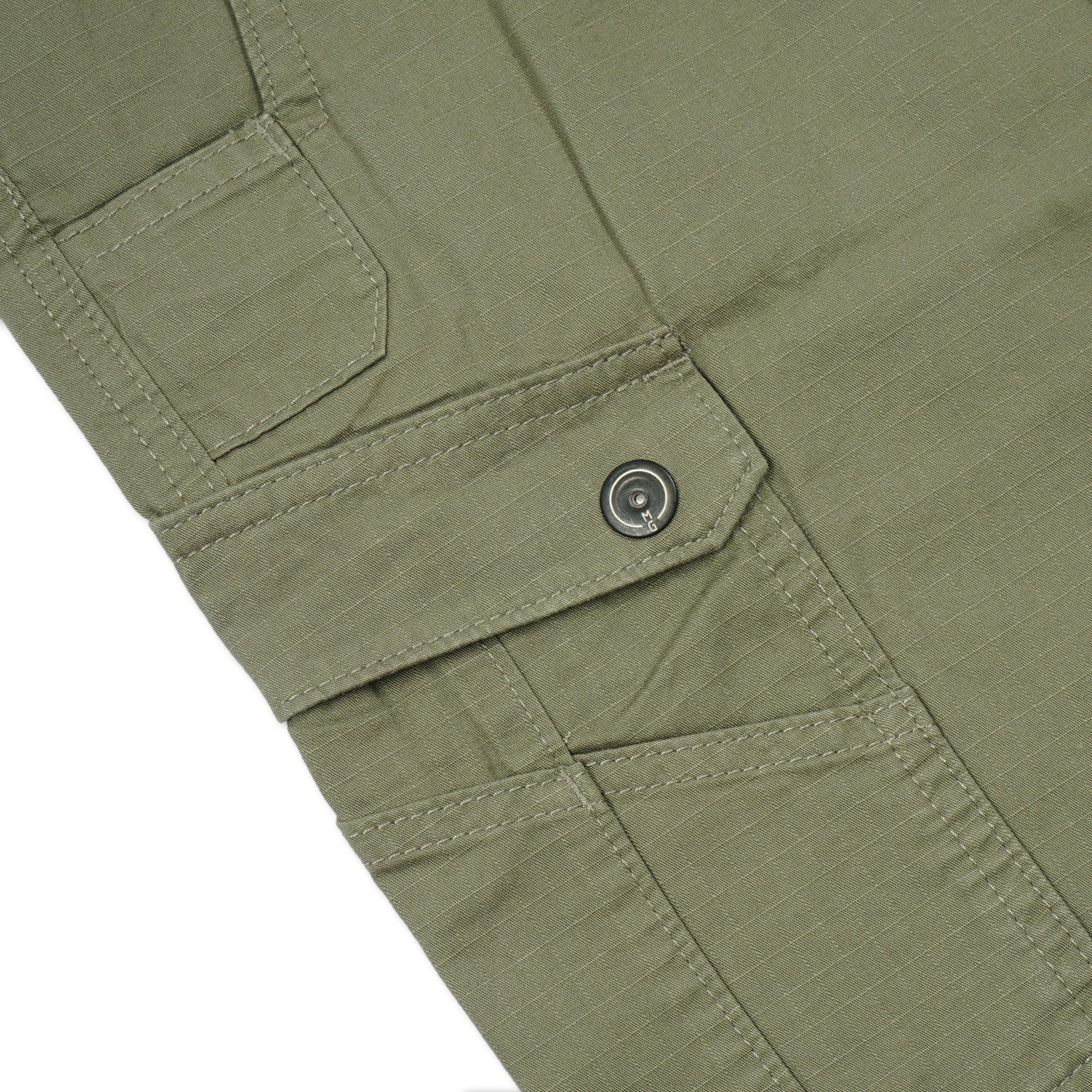 Short Pant Cargo Rows C006 Light Olive