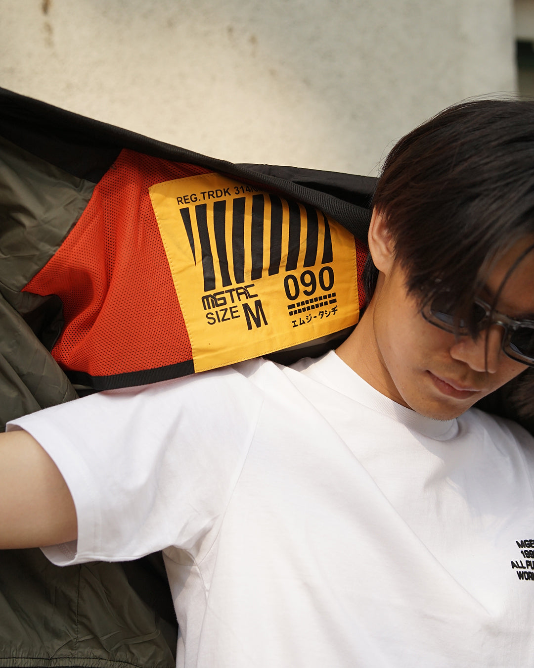 MGTAC Jaket Bomber Jacket Sword c001 Black