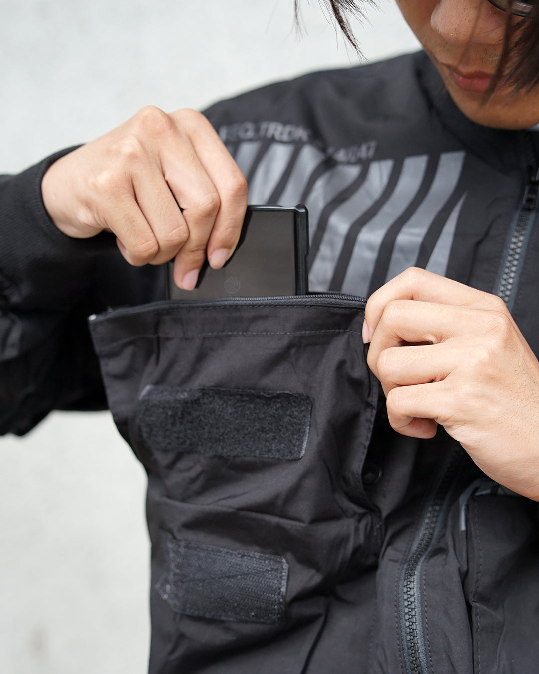 MGTAC Jaket Bomber Jacket Sword c001 Black