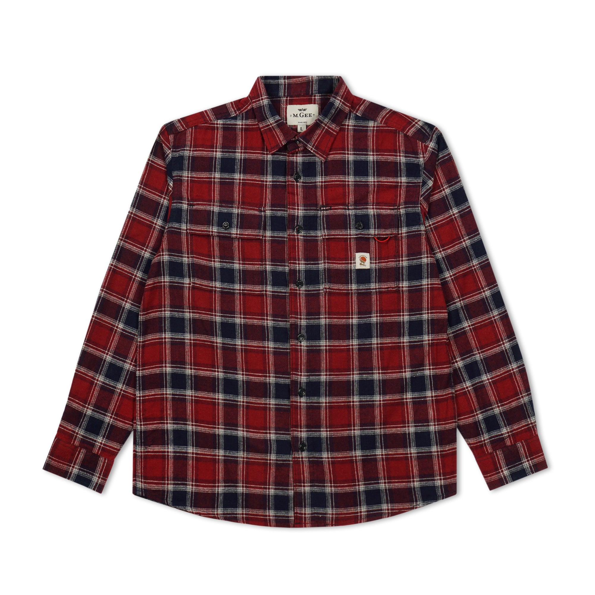 Shirt Long Sleeve TAKODA Red