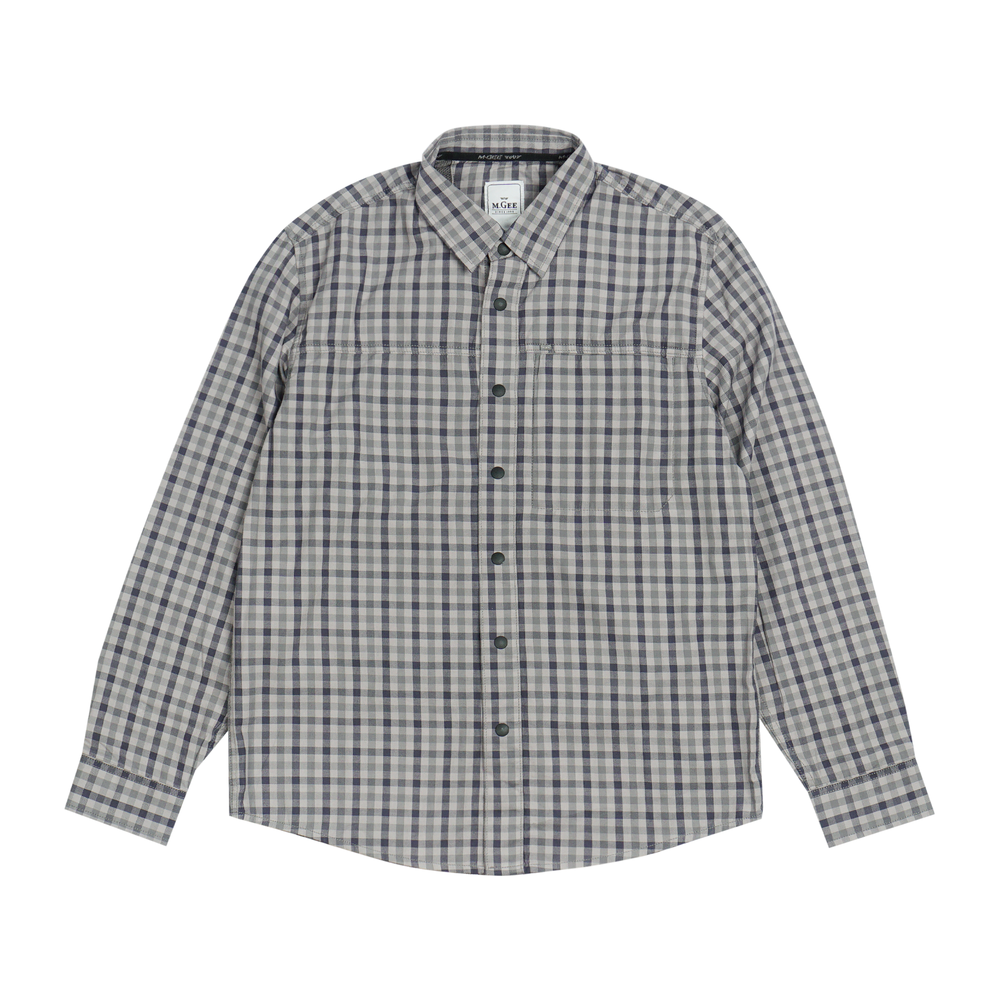 Shirt Long Sleeve Texas C028 Grey