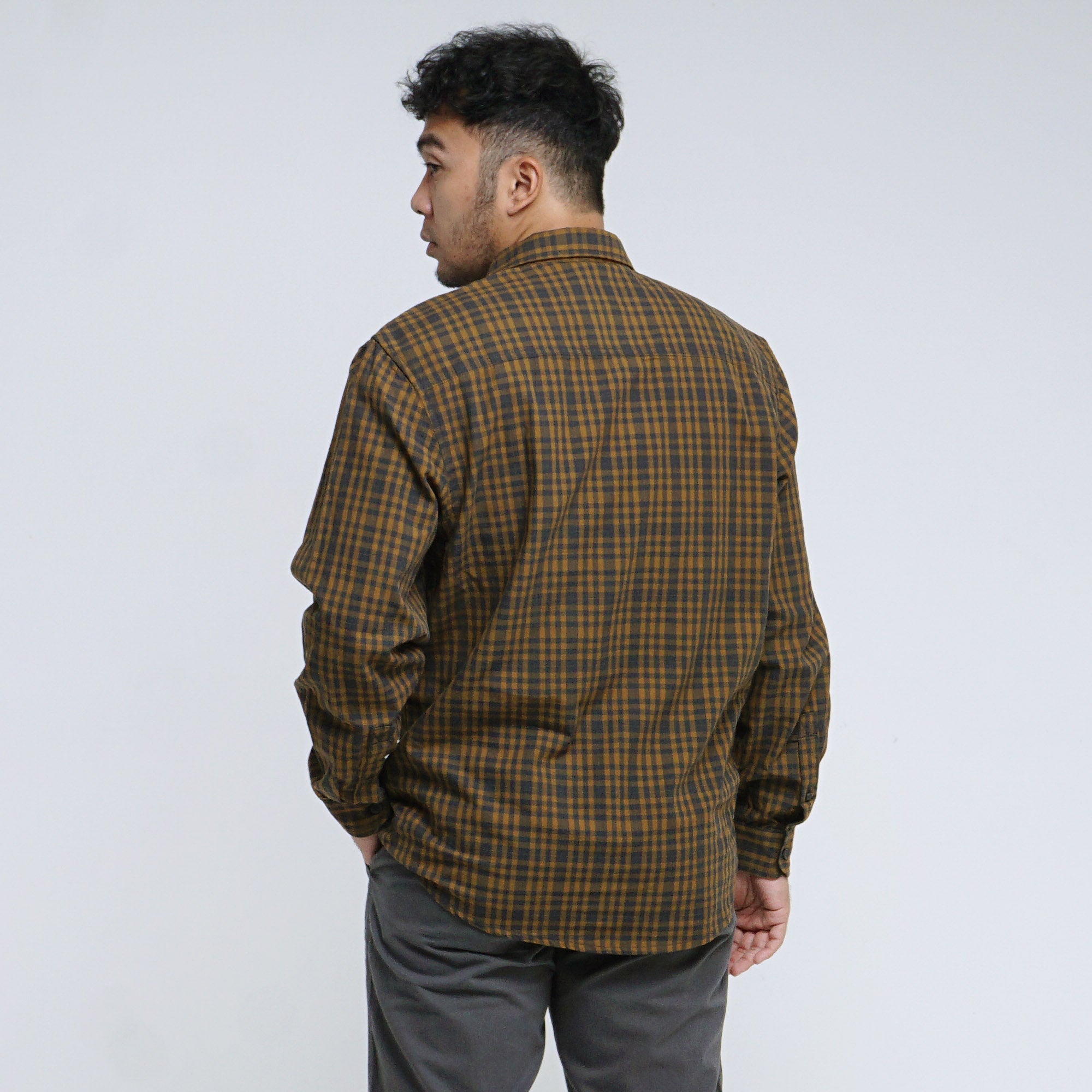 Shirt Long Sleeve Texas 38 Mustard