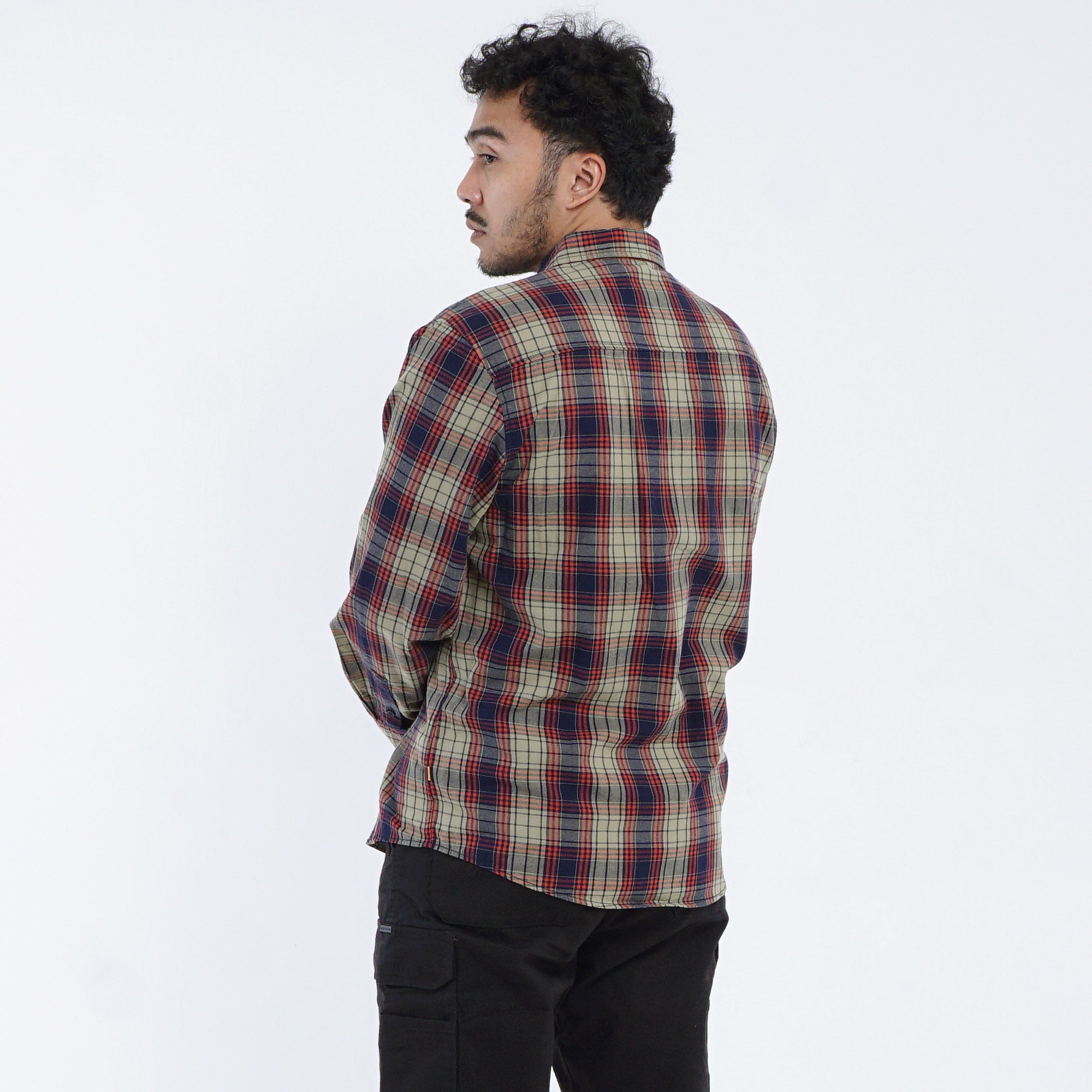 Shirt Long Sleeve Texas C041 Olive