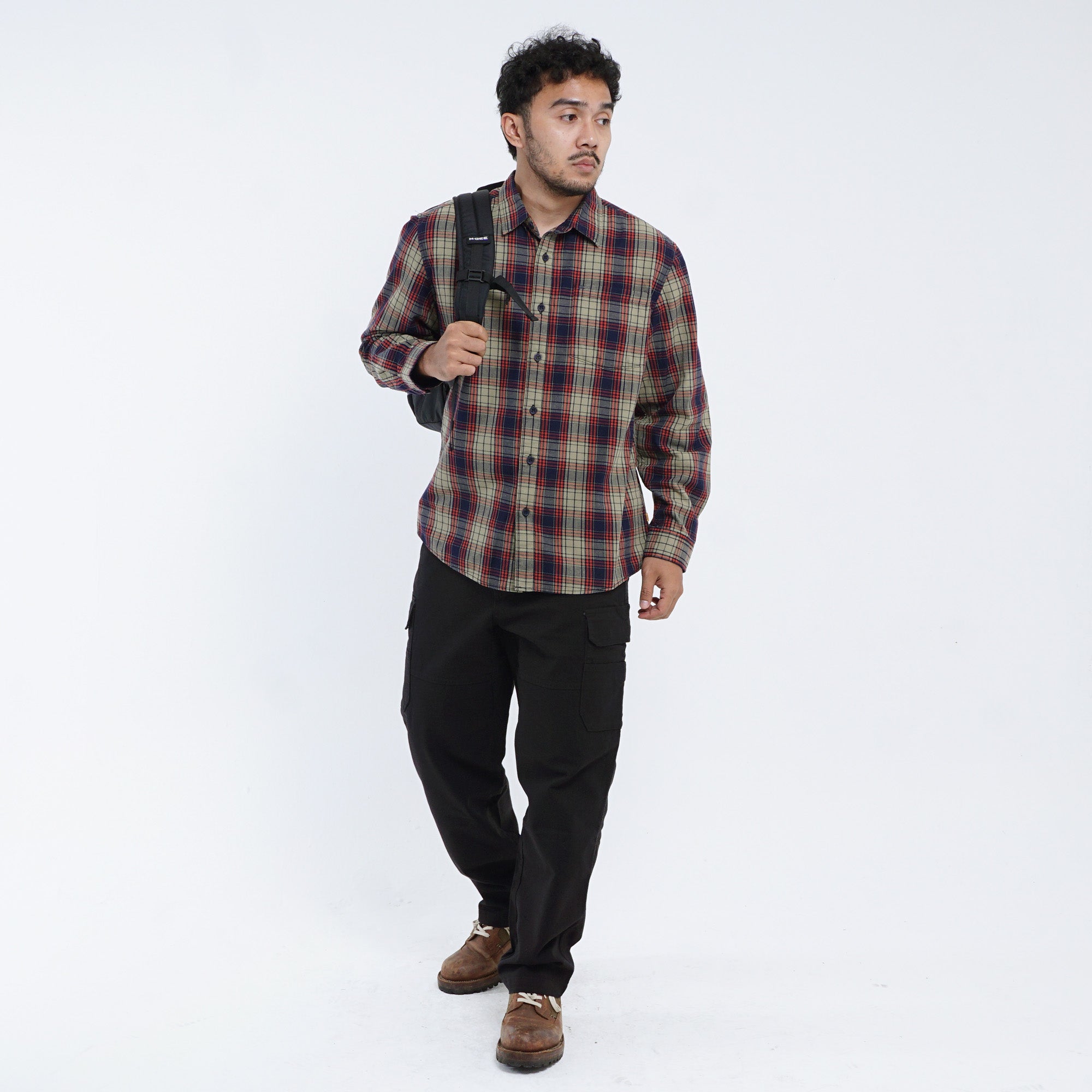 Shirt Long Sleeve Texas C041 Olive