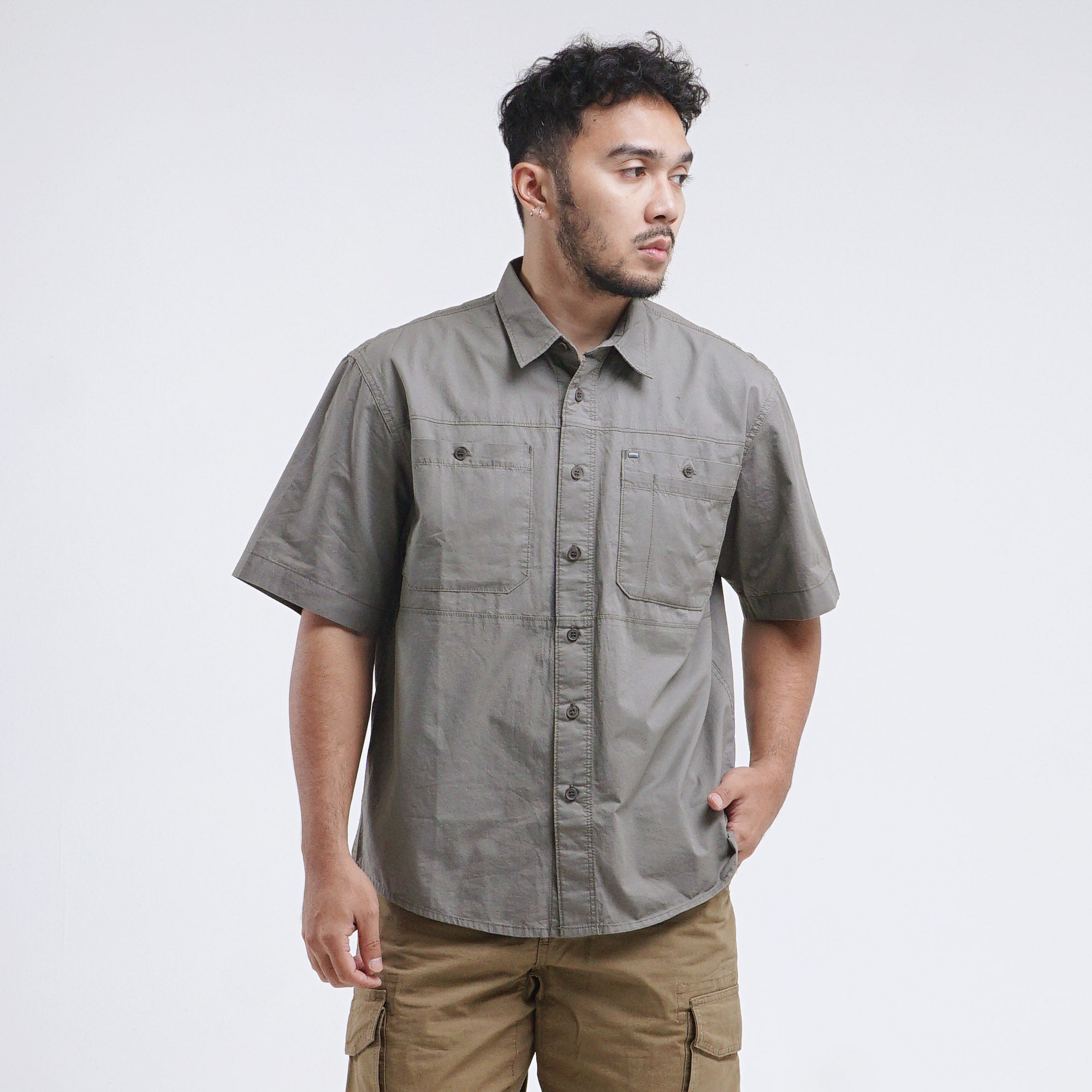 Shirt Outdoor Travis C029 Light Olive