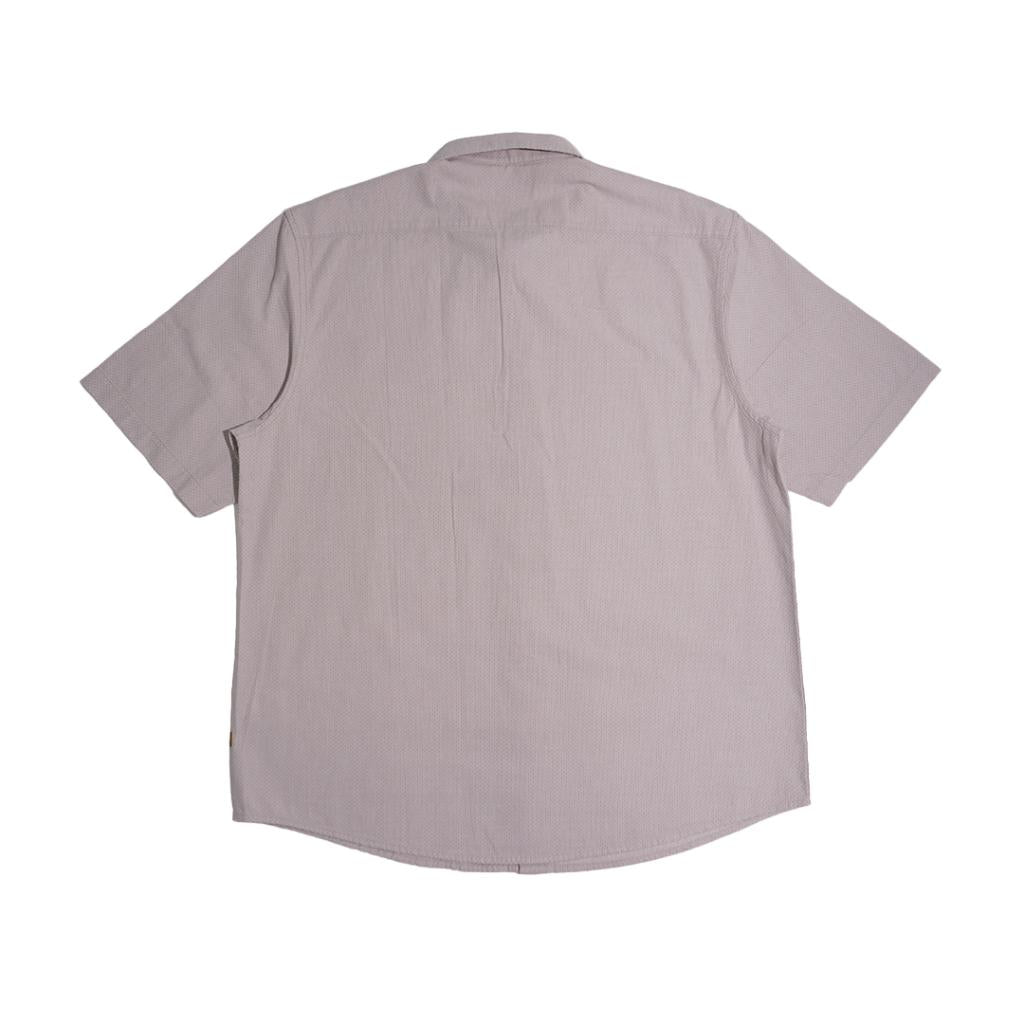 M.Gee Kemeja Casual Lengan Pendek Pria Mgee Original ALTO C115 Cream