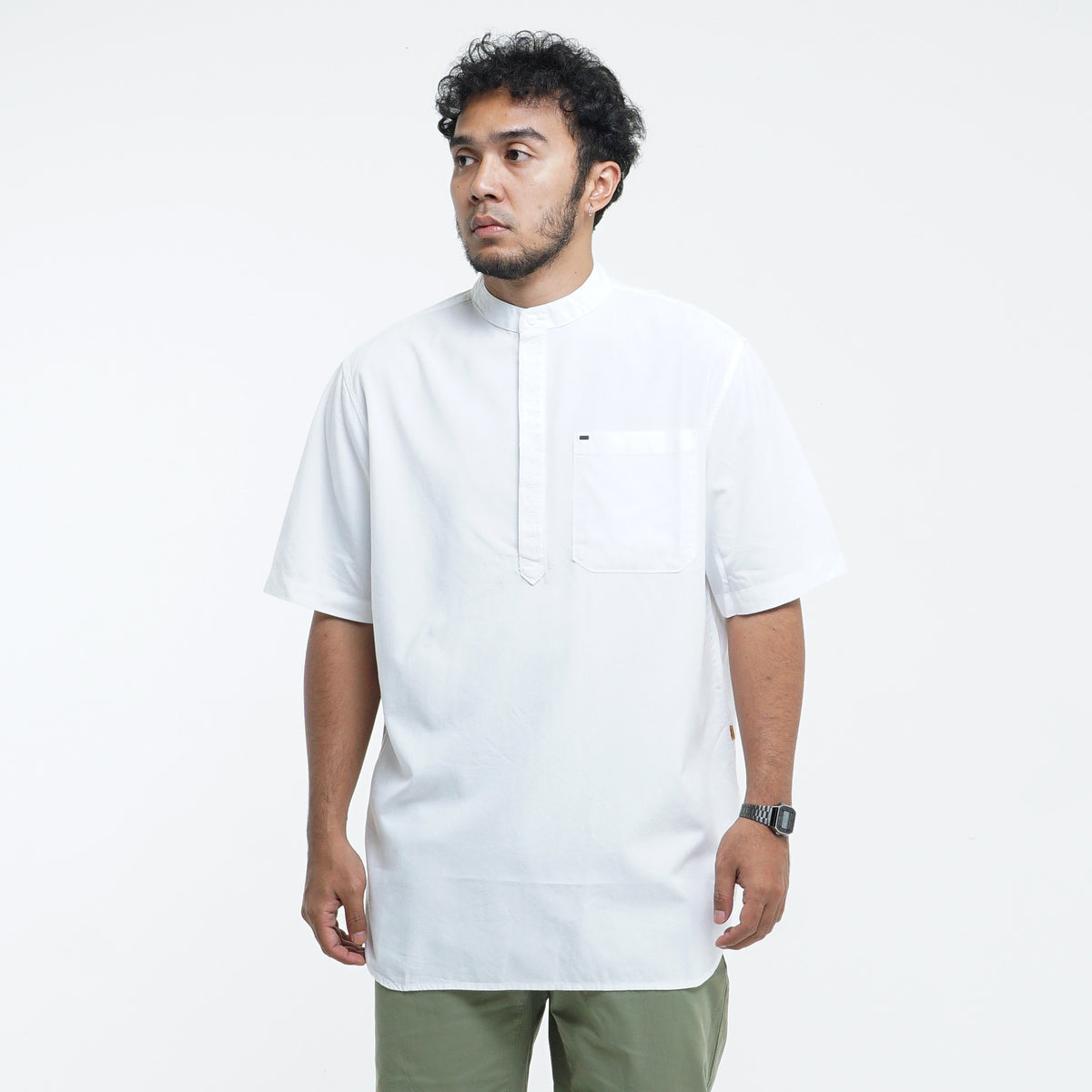 Koko Shirt Kurta Adam 5 White