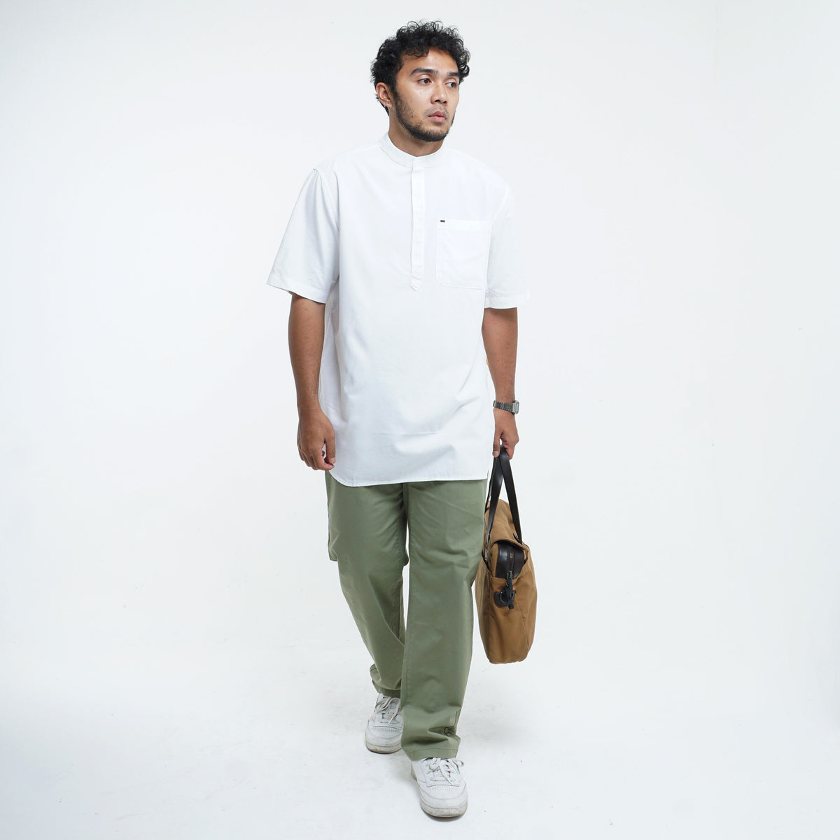 Koko Shirt Kurta Adam 5 White