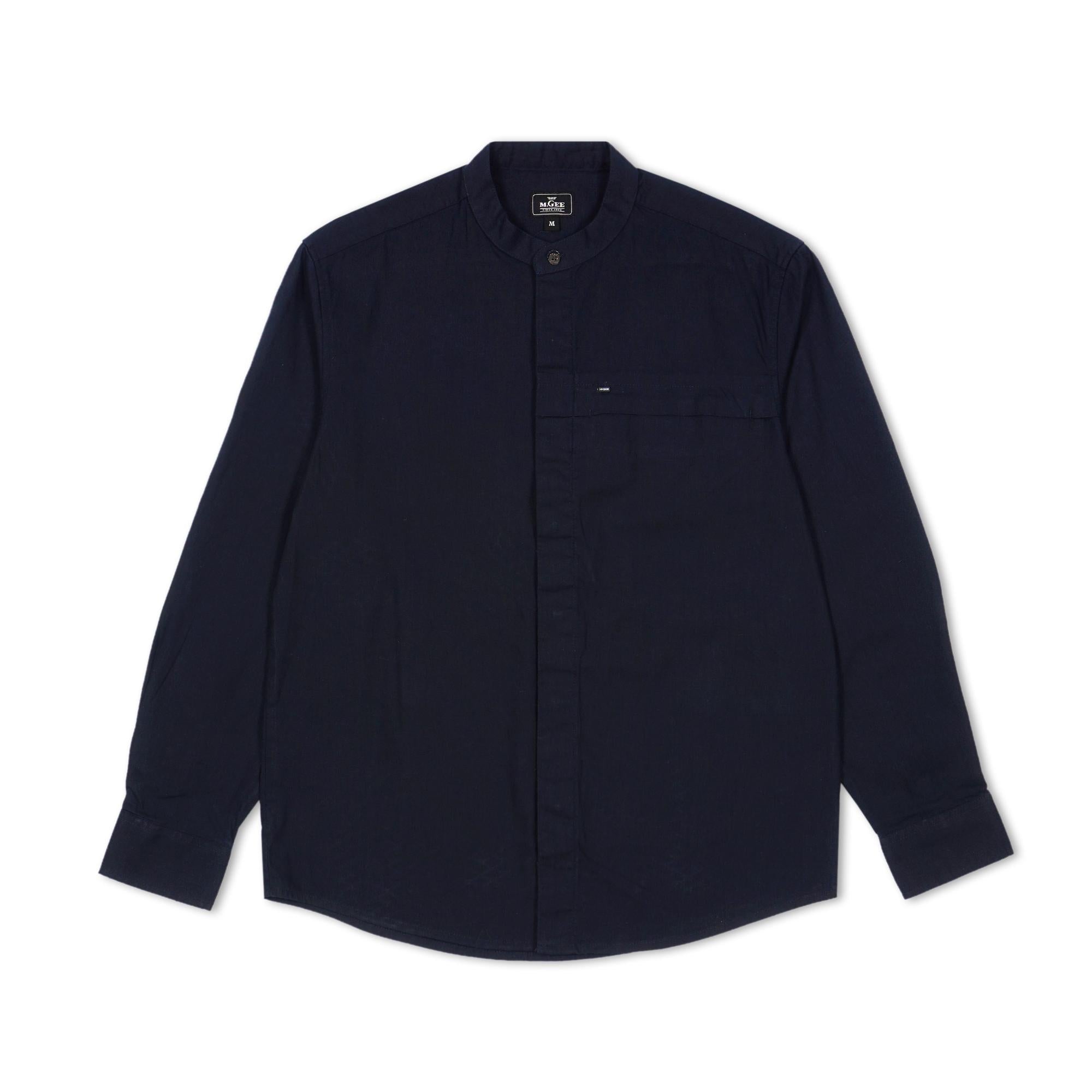 M.Gee Kemeja Koko Mgee Baju koko Terbaru Arkan C008 Navy