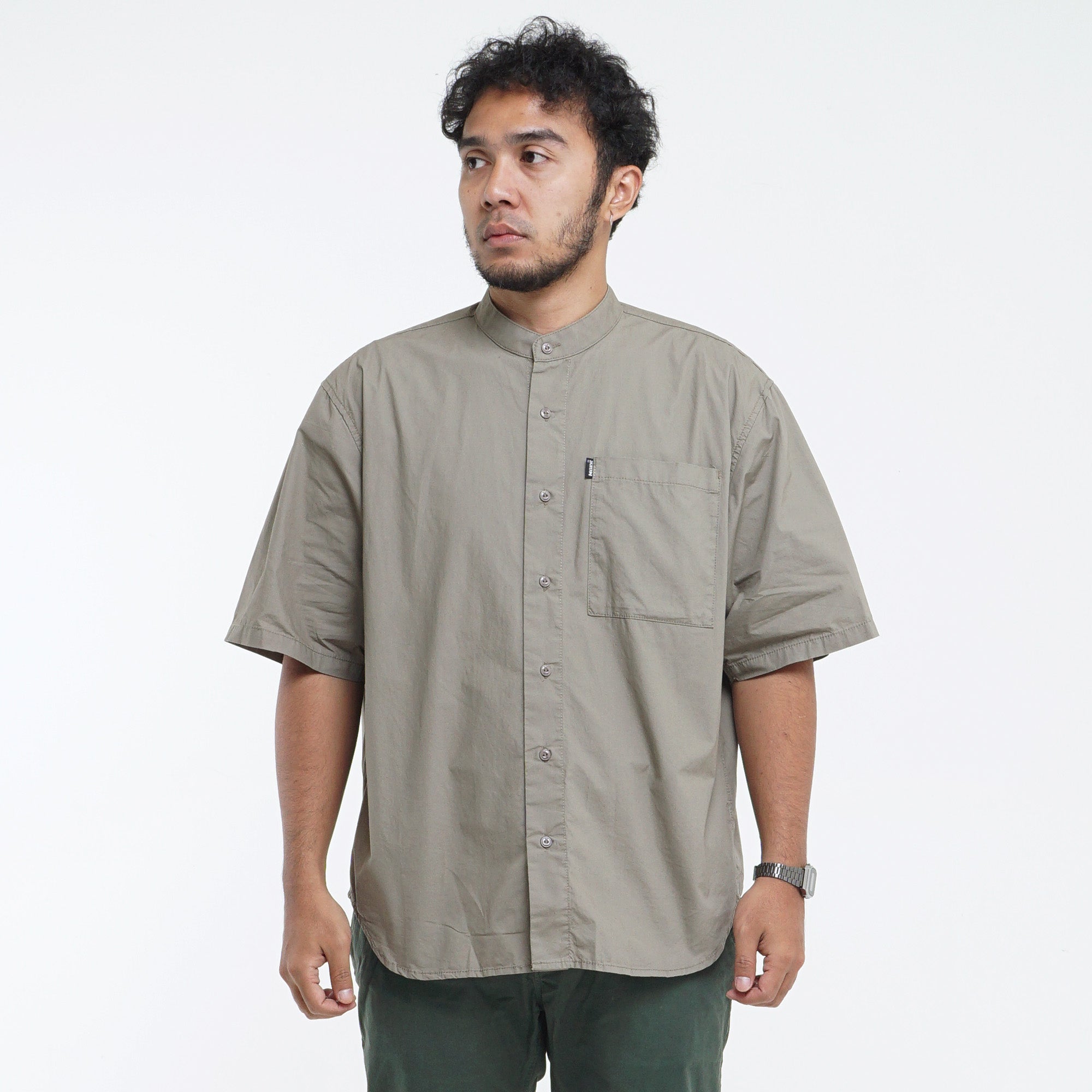 Shirt Ahmir 1 Light Brown Oversize