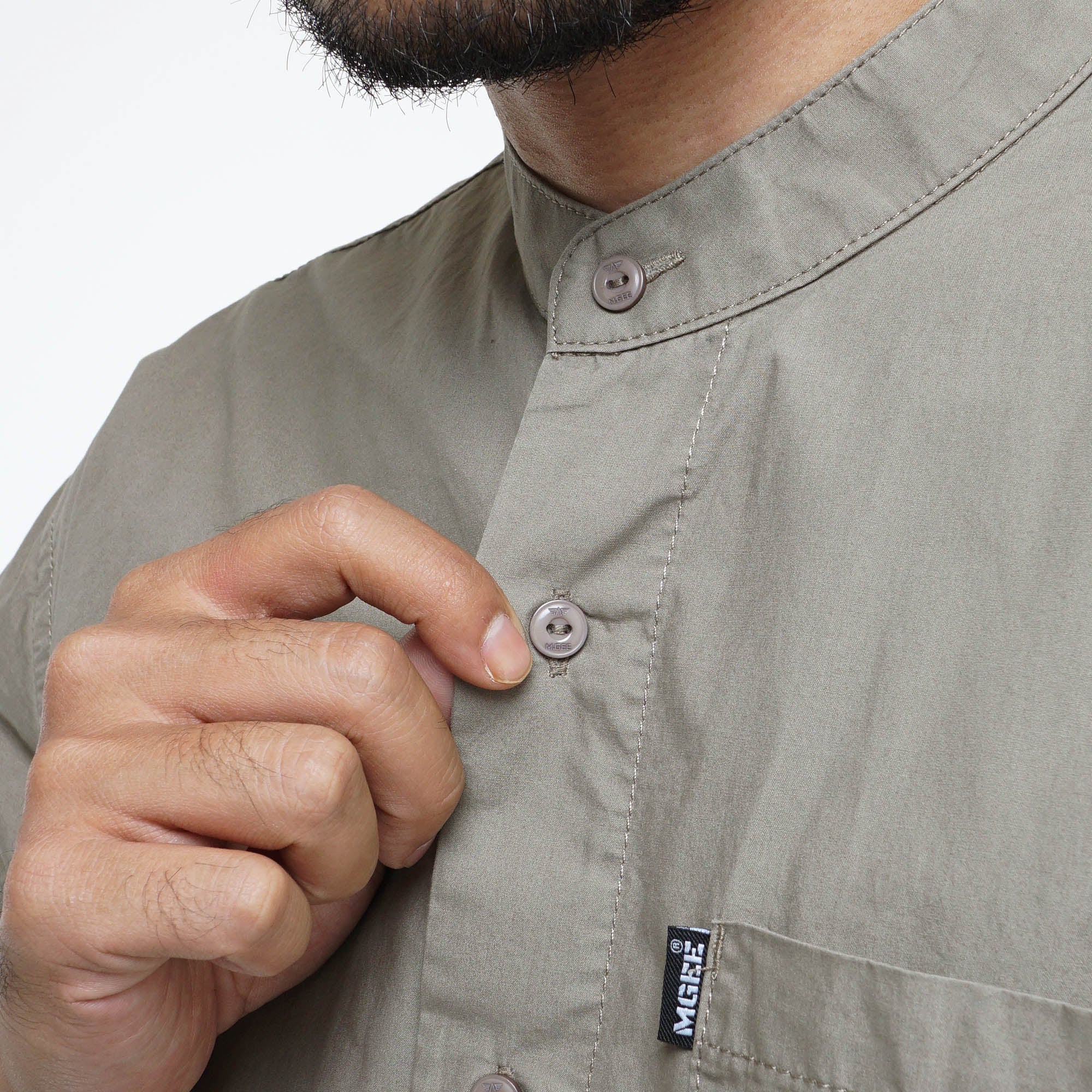 Shirt Ahmir 1 Light Brown Oversize