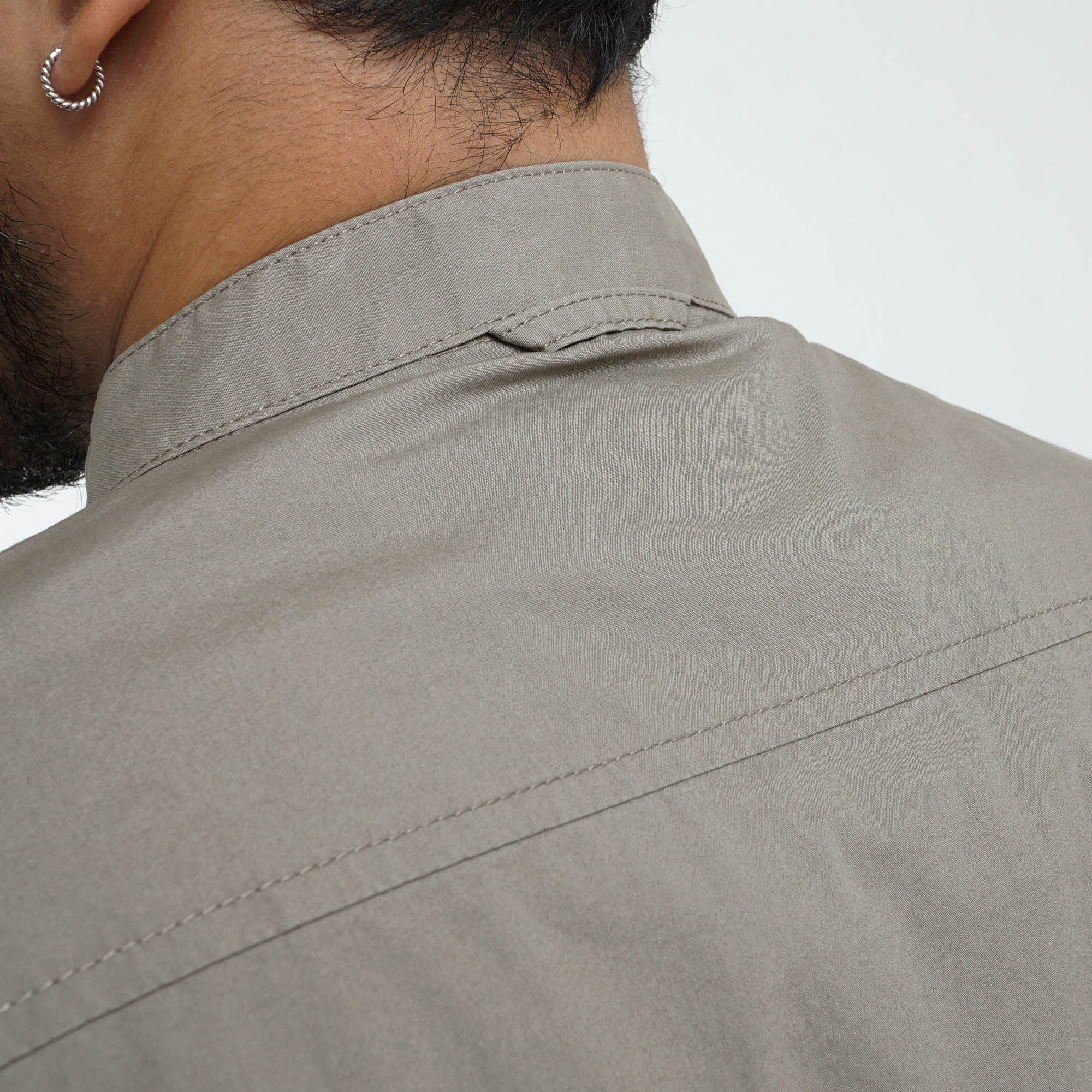 Shirt Ahmir 1 Light Brown Oversize