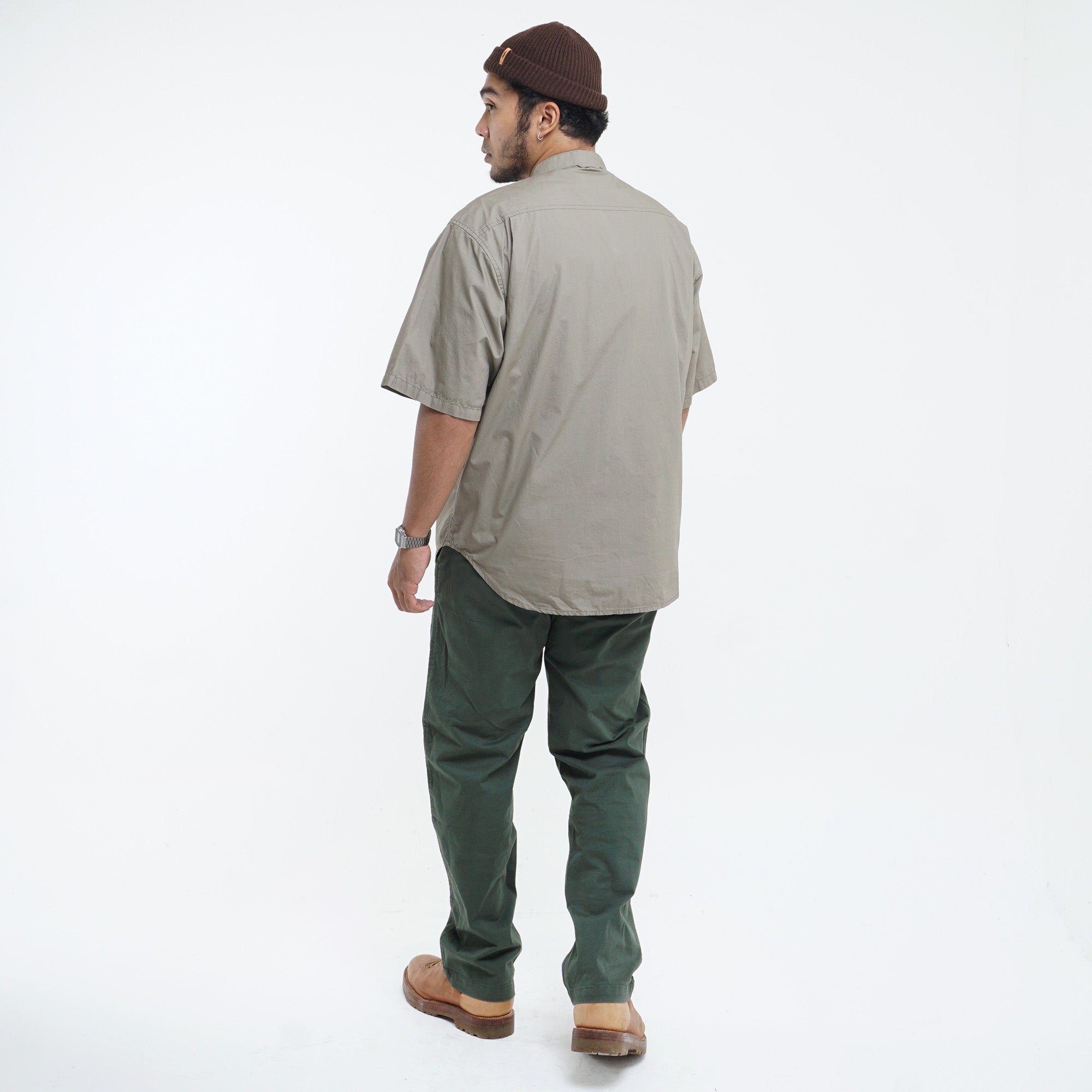 Shirt Ahmir 1 Light Brown Oversize