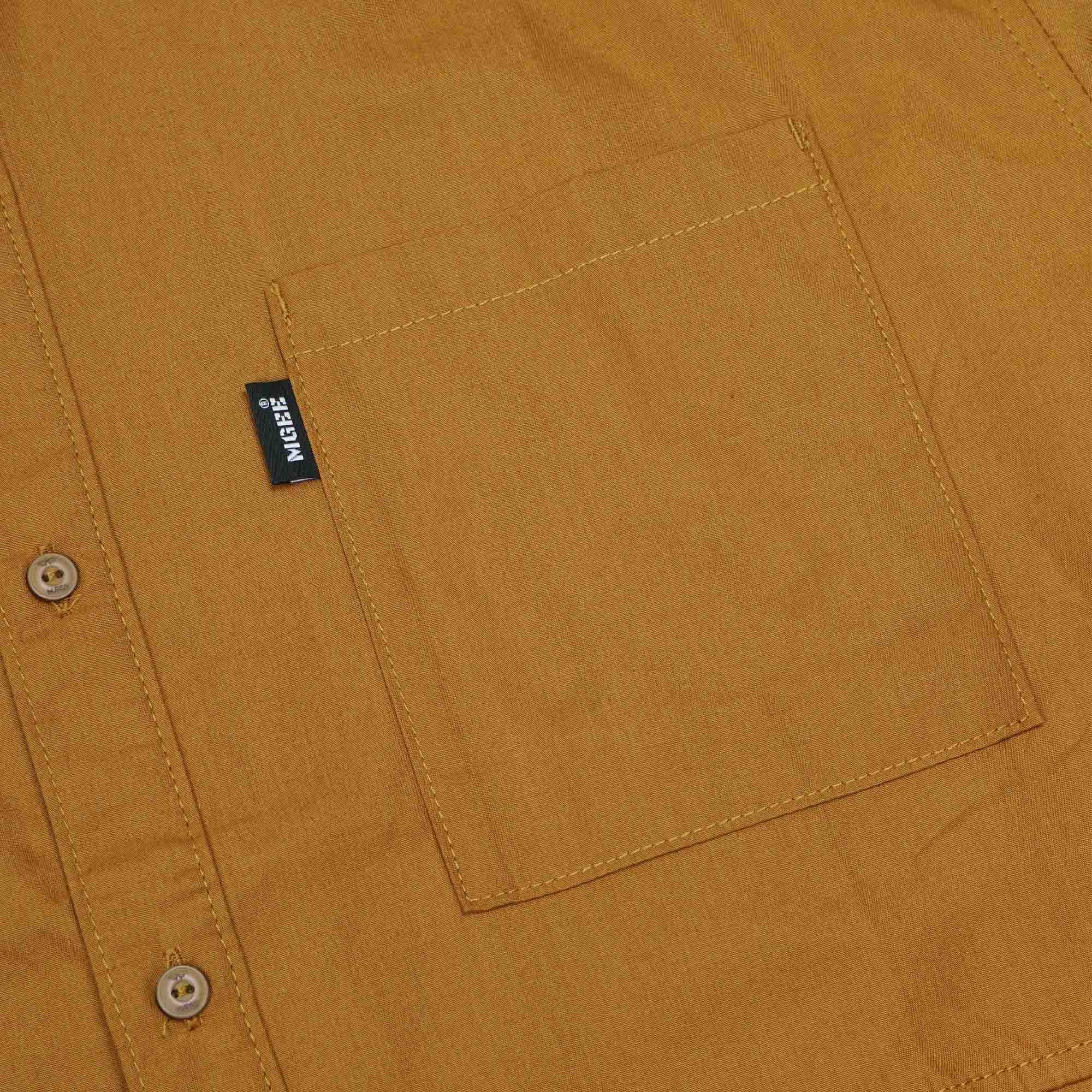 Shirt Ahmir 3 Mustard Oversize