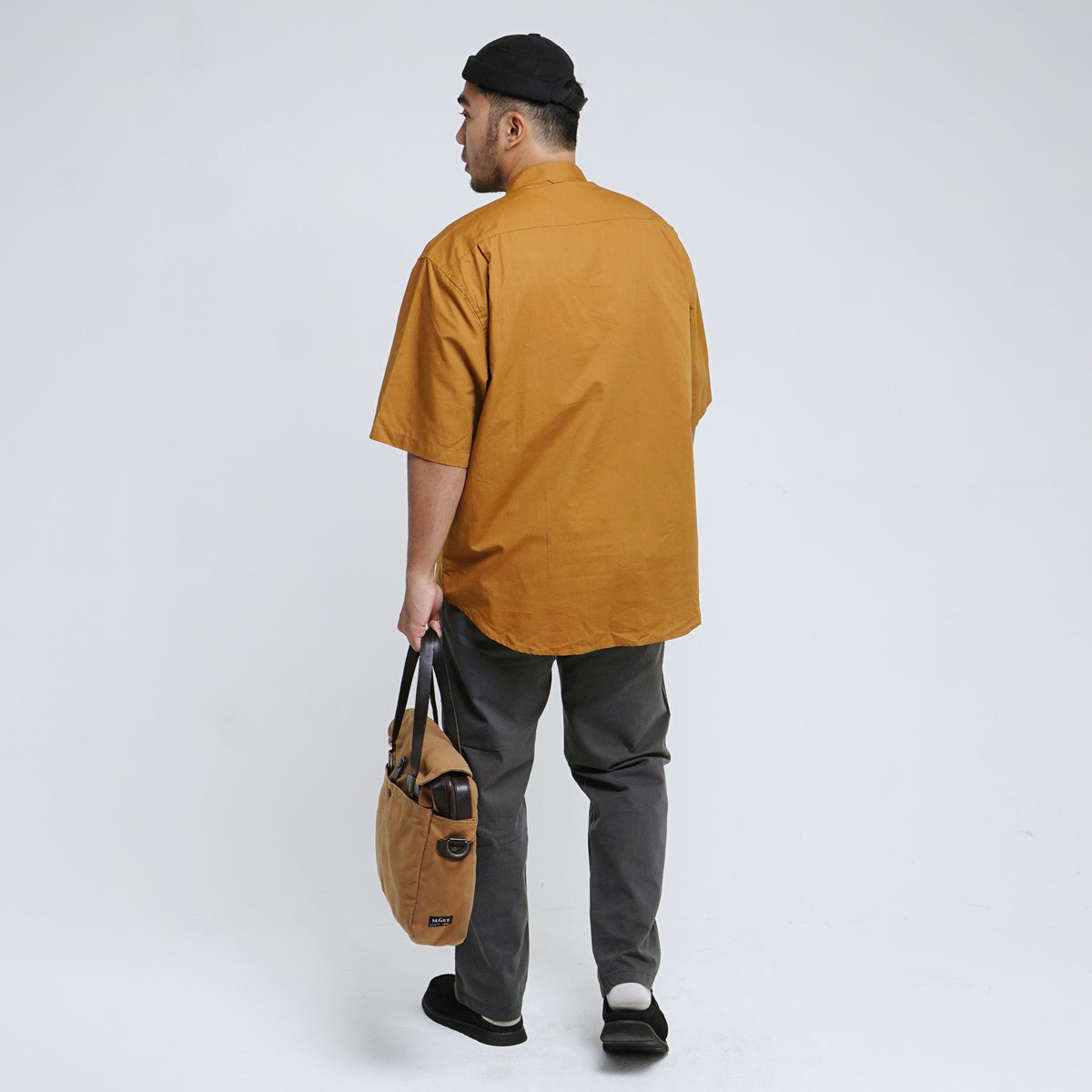 Shirt Ahmir 3 Mustard Oversize