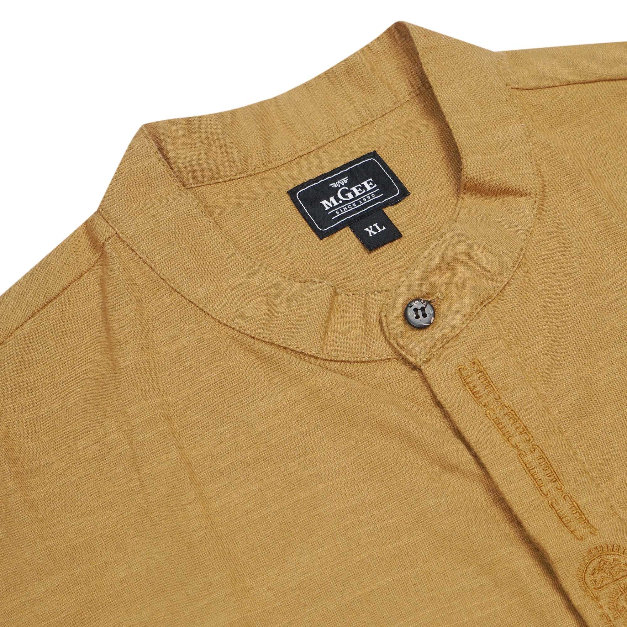 Baju Koko Muslim Alfero 98 Mustard