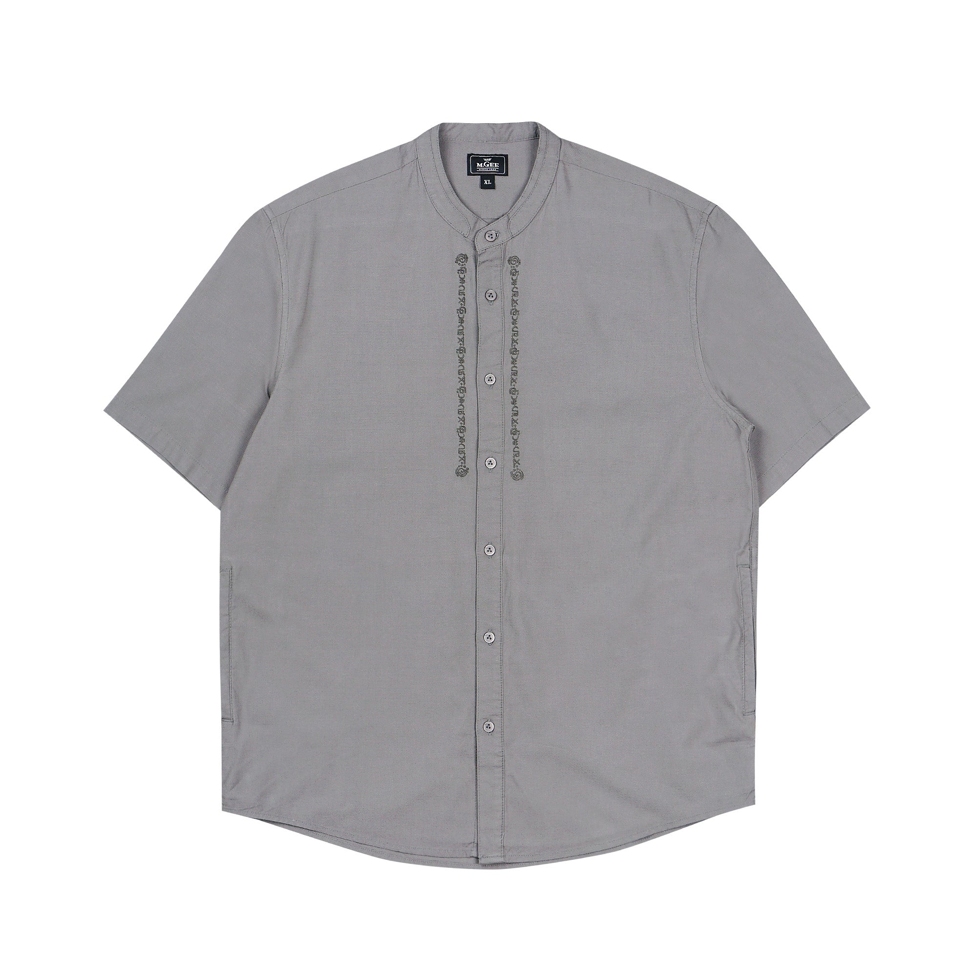 Baju Koko ALFERO C103 Grey