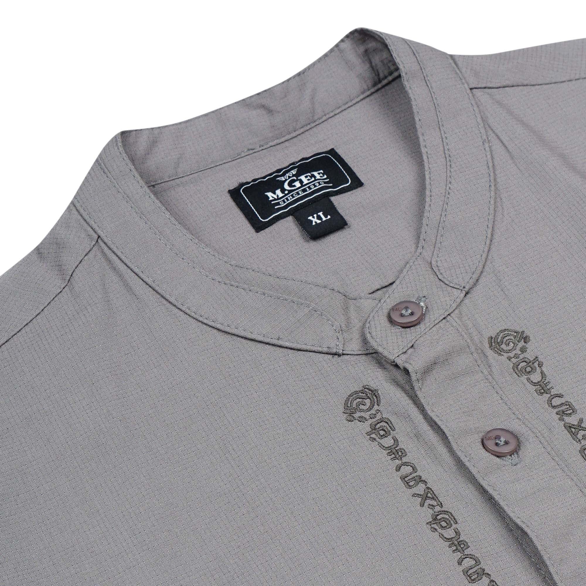 Baju Koko ALFERO C103 Grey
