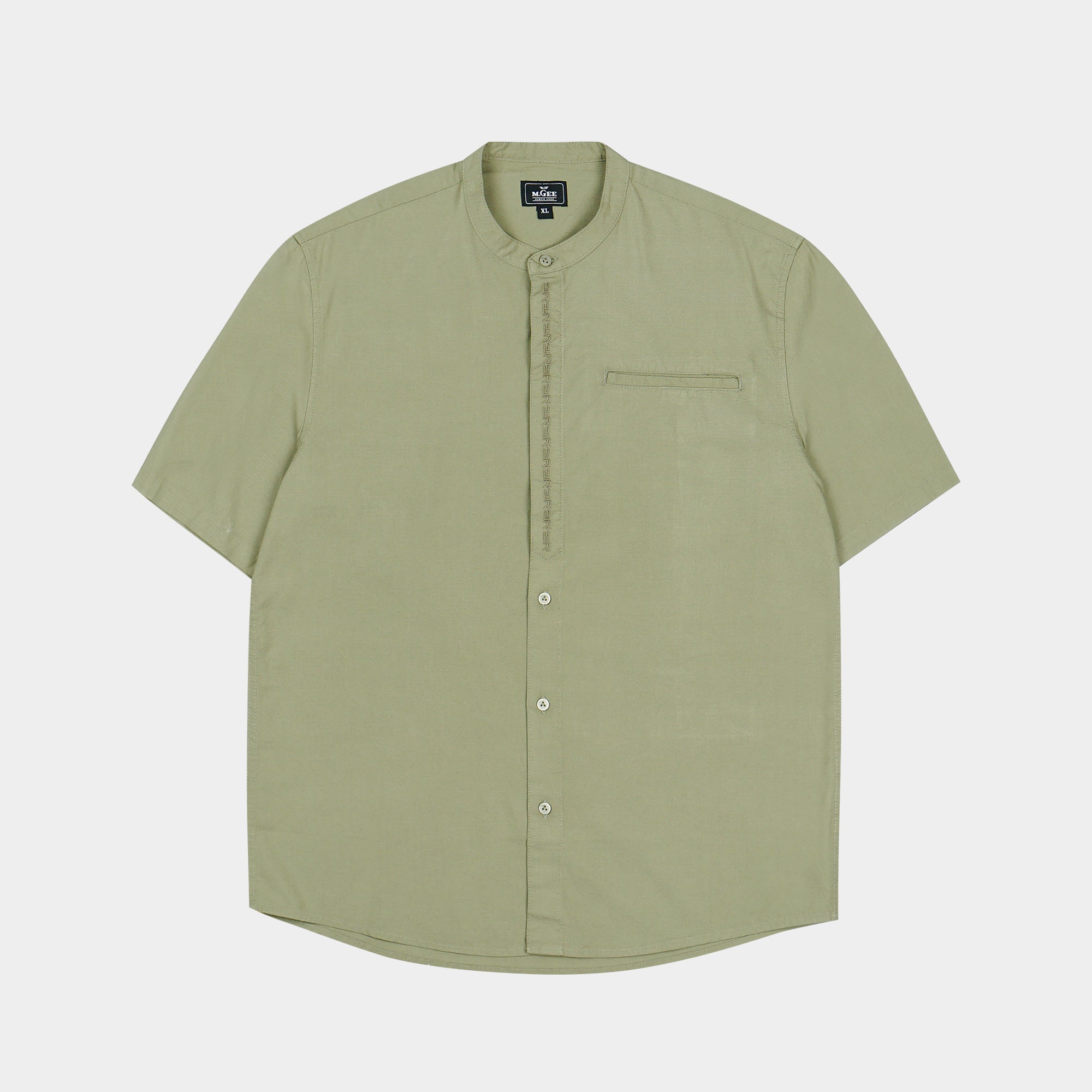 Baju Koko ALFERO C104 Olive