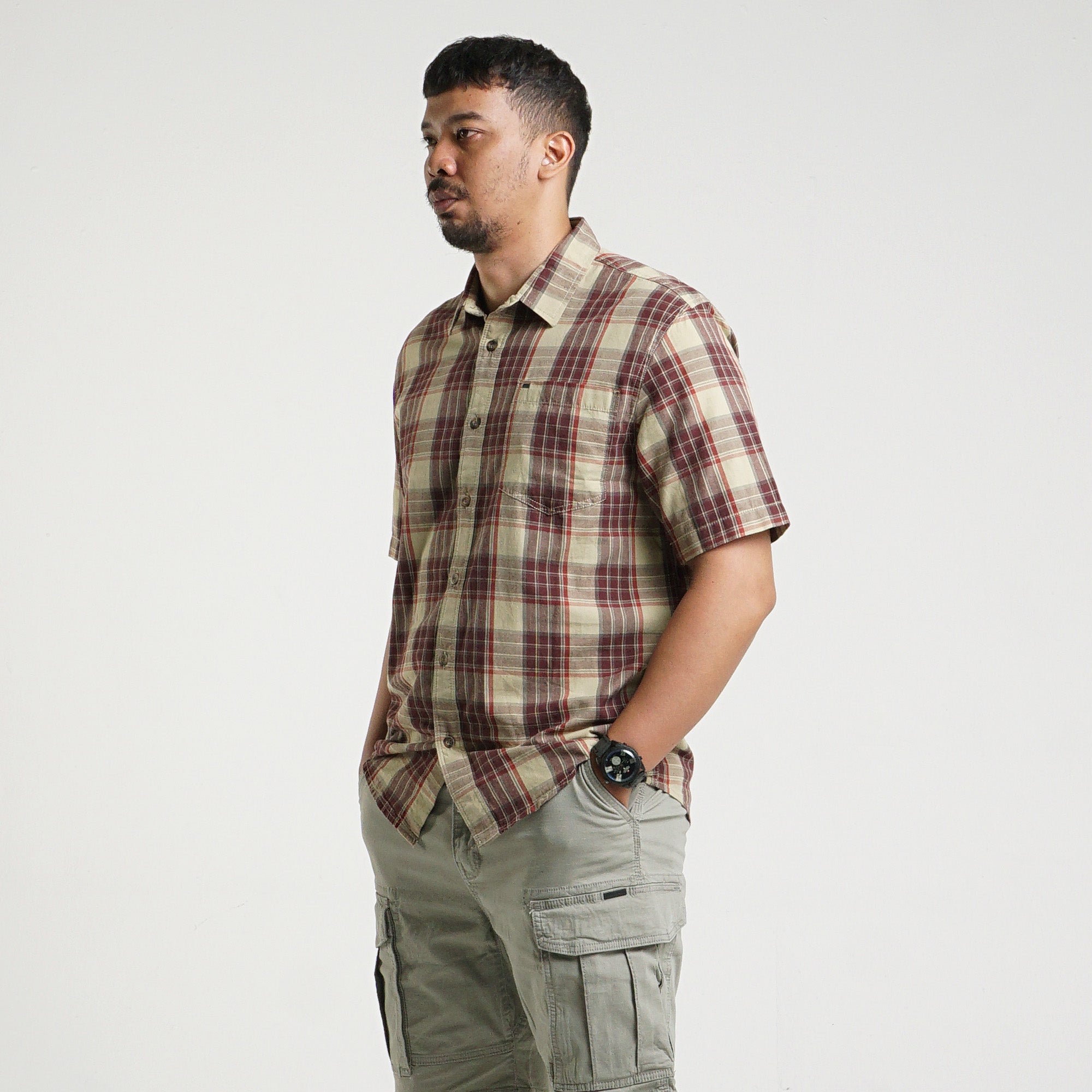 Shirt ALTO C153 Maroon