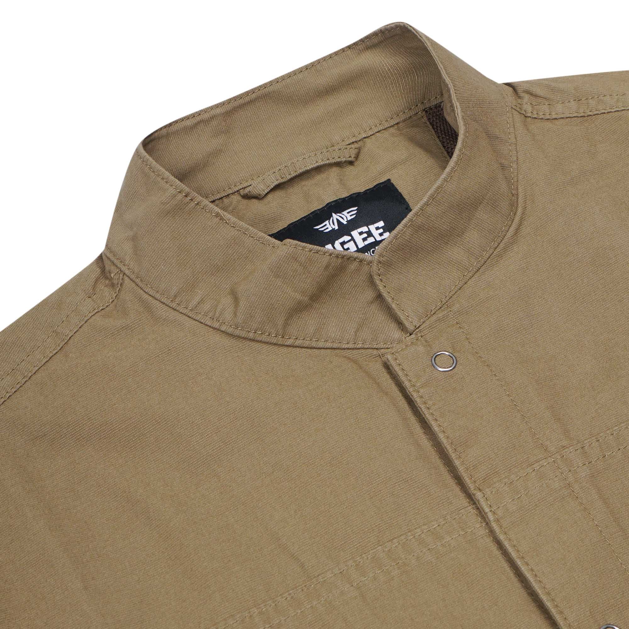 Shirt Long Sleeve Amiri 2 Dark Khaky Oversize