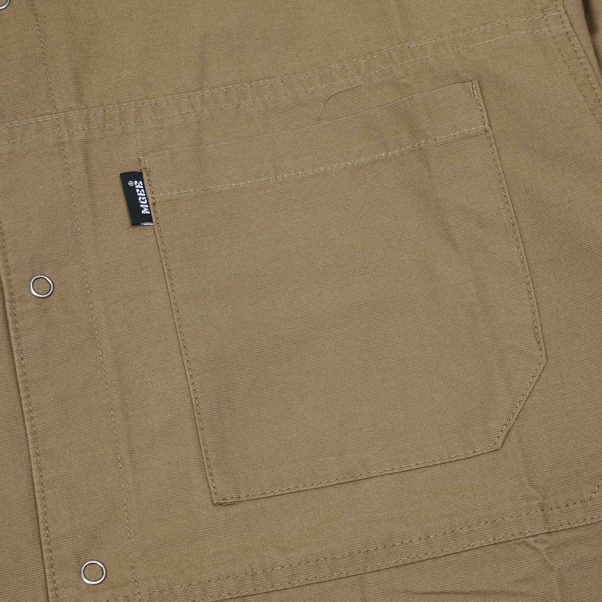 Shirt Long Sleeve Amiri 2 Dark Khaky Oversize