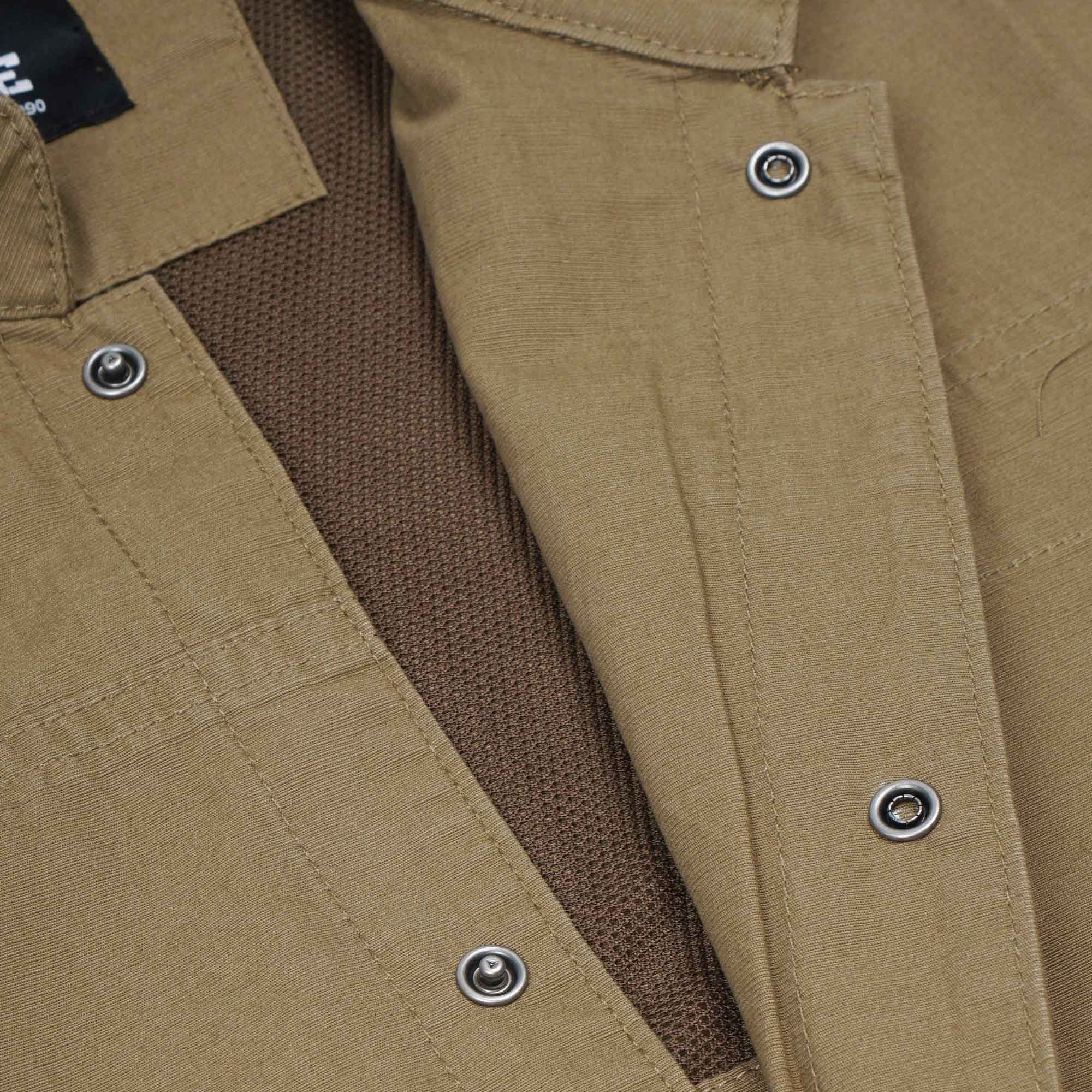 Shirt Long Sleeve Amiri 2 Dark Khaky Oversize