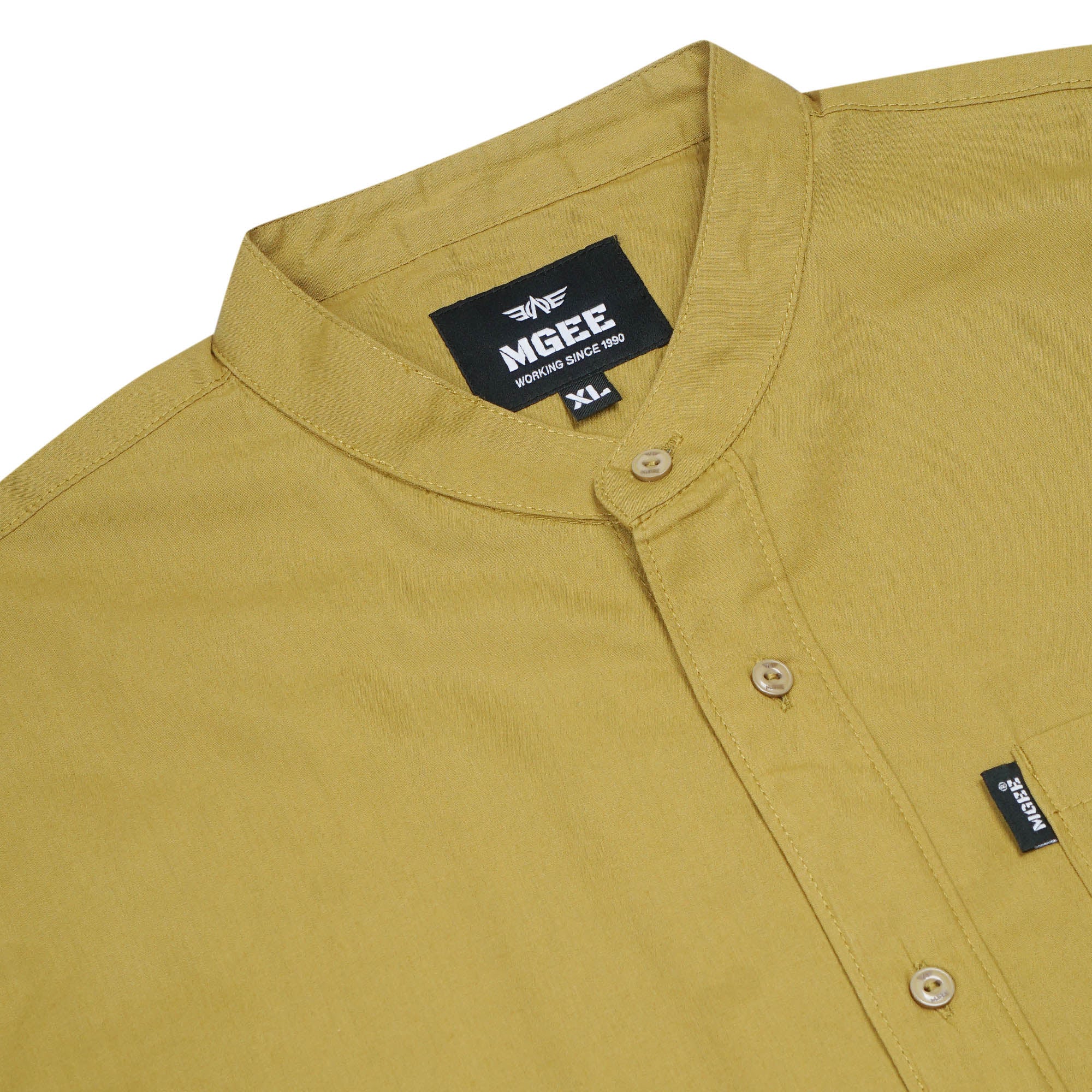 Shirt Long Sleeve Axton 3 Lime Oversize