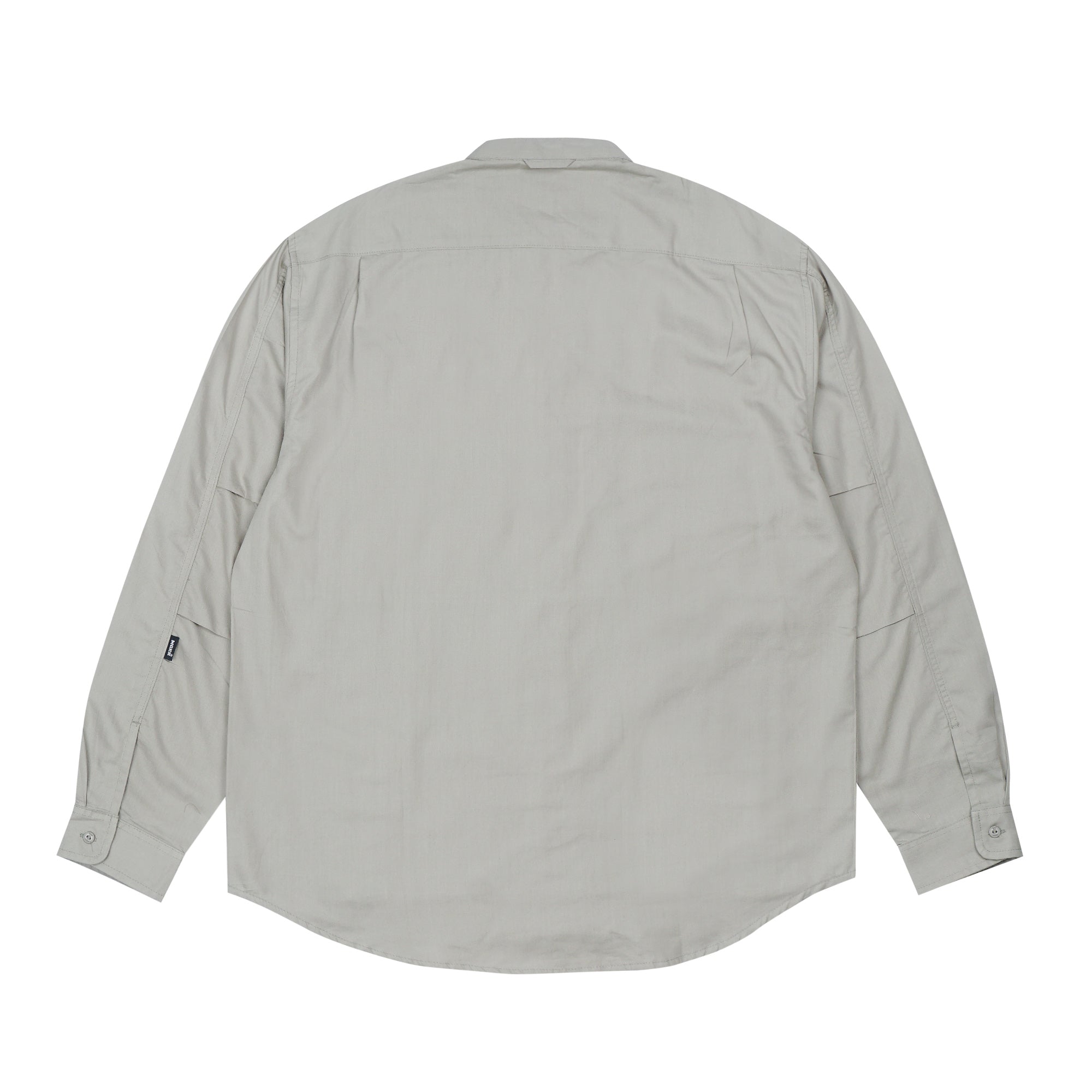 Shirt Long Sleeve Axton 4 Grey Oversize