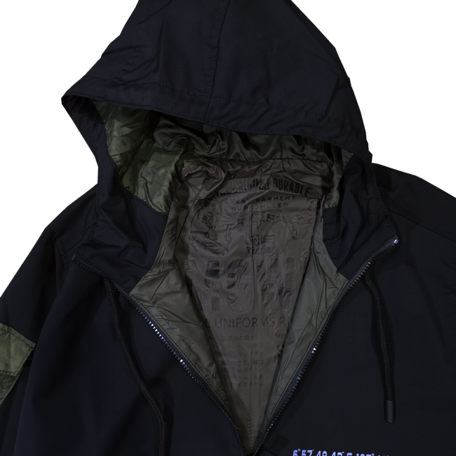 MGWAY Jaket Hoodie Pria jacket Mgee Original AZUMI C003 Black