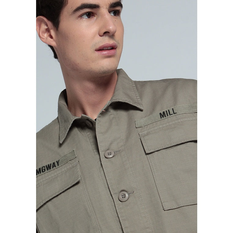 Jacket Shirt Chinzu 5 Light Olive