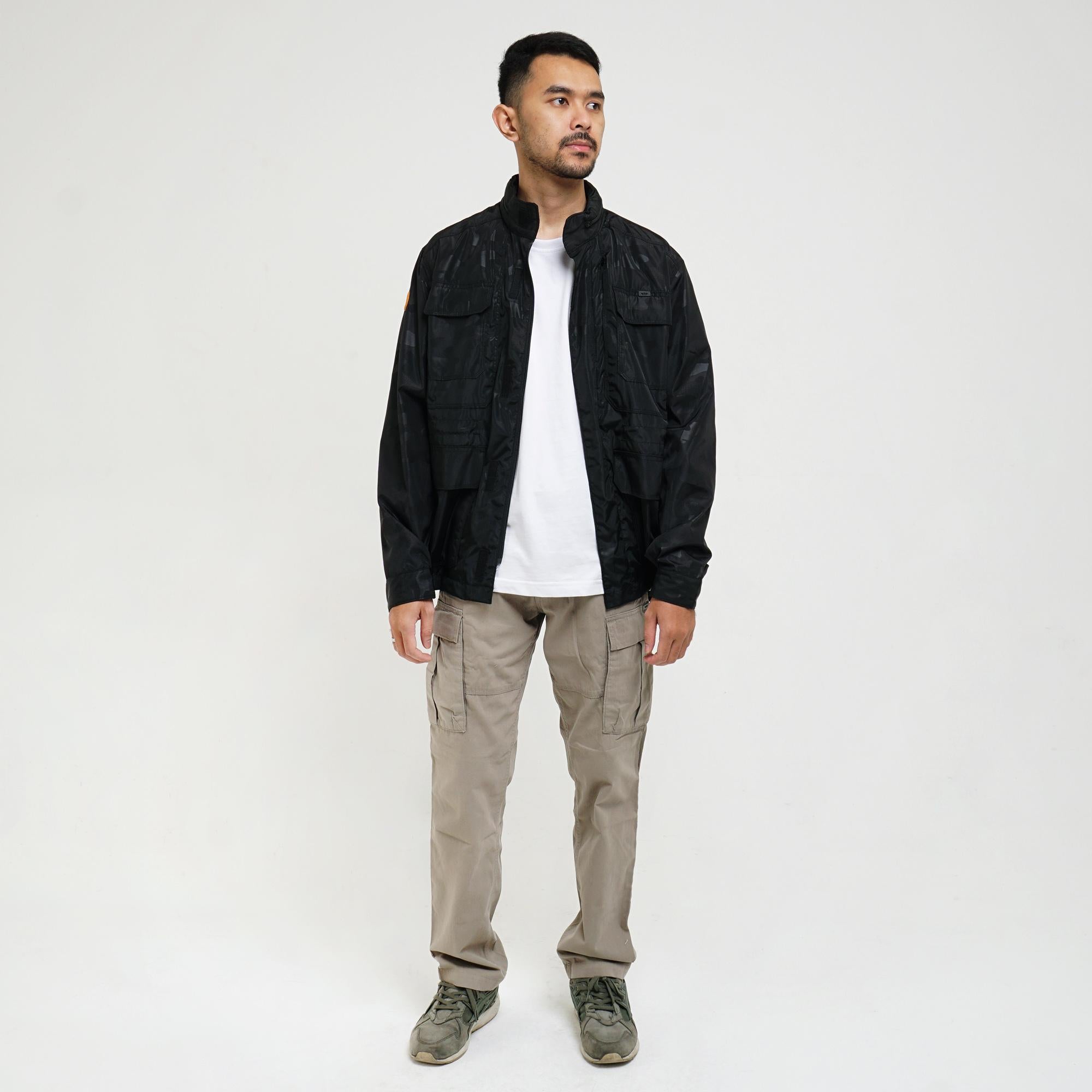 MGee Jaket Pria Outdoor Jacket Mgee Hunter C009 BLACK