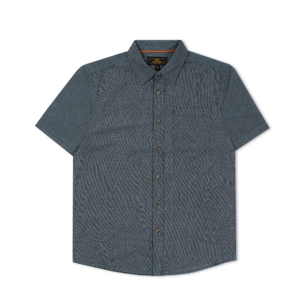 M.Gee Kemeja Pria Lengan Pendek MGee Original Denver C011 Navy