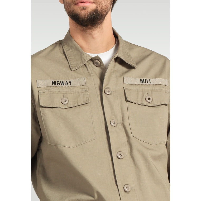 Jacket Shirt Chou 4 Light Olive