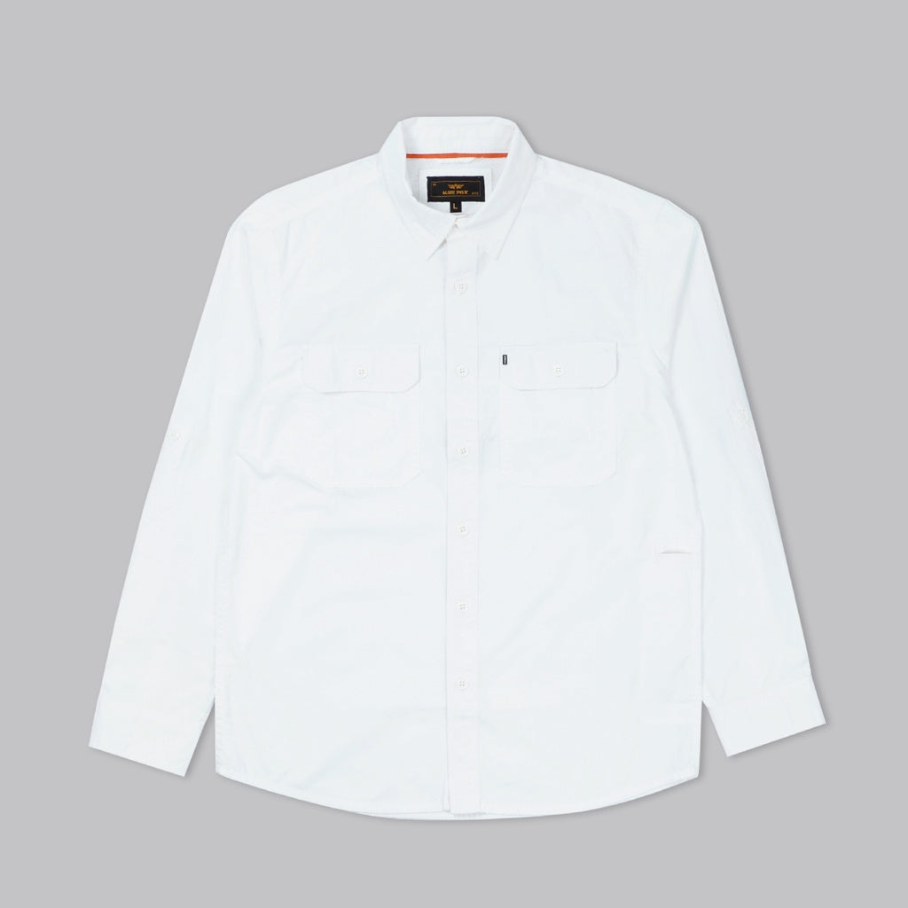 Shirt Long Sleeve Camper 6 White