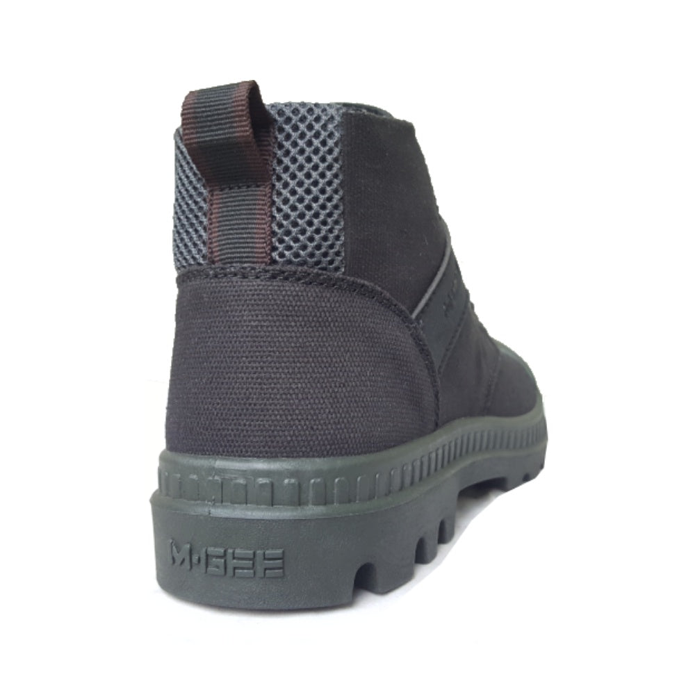 M.Gee Sepatu Pria Tali Boots Spatu Mgee Original MG-COMMANDO Black