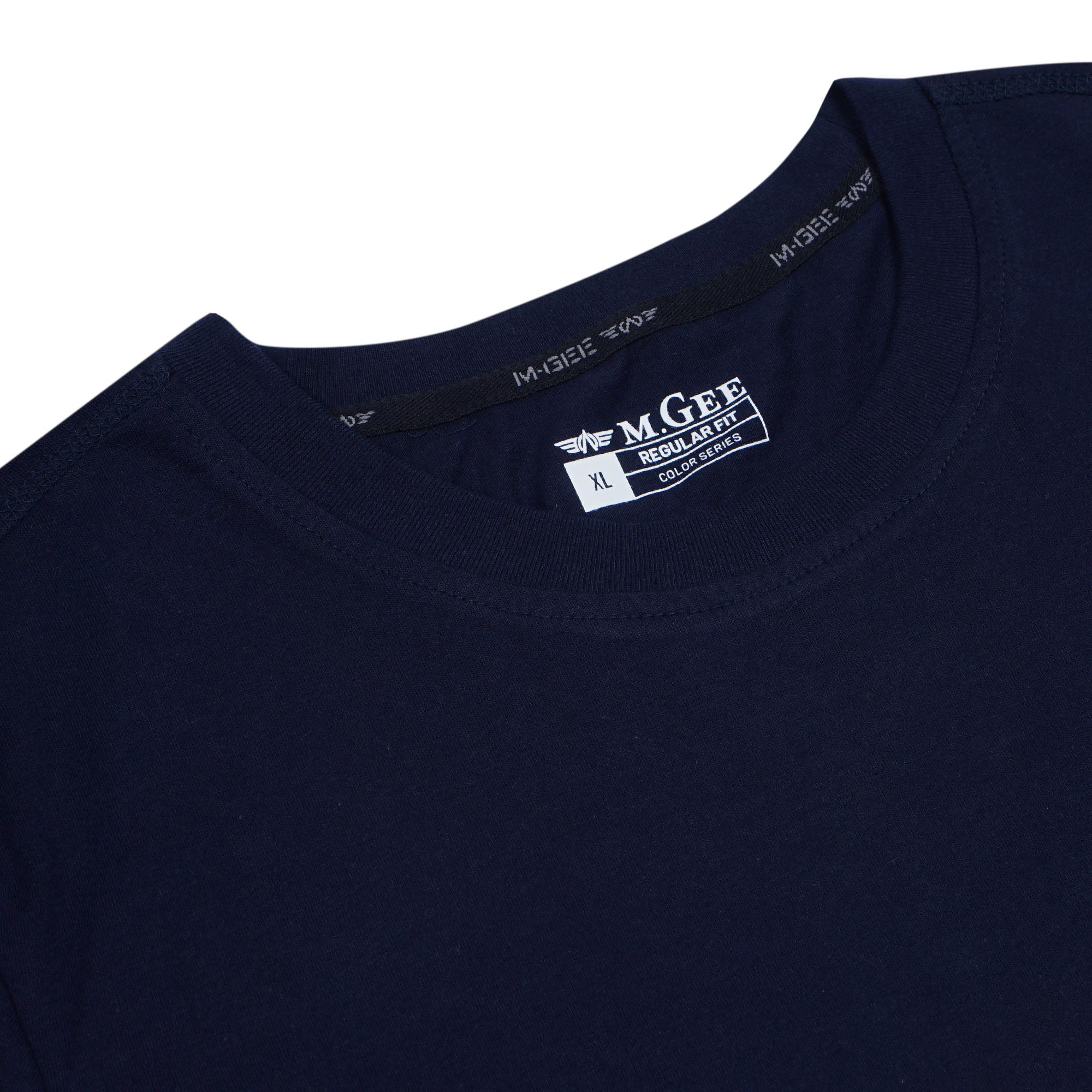 MGee Kaos Polos Pria Lengan Pendek M gee Original Caiden Blue3