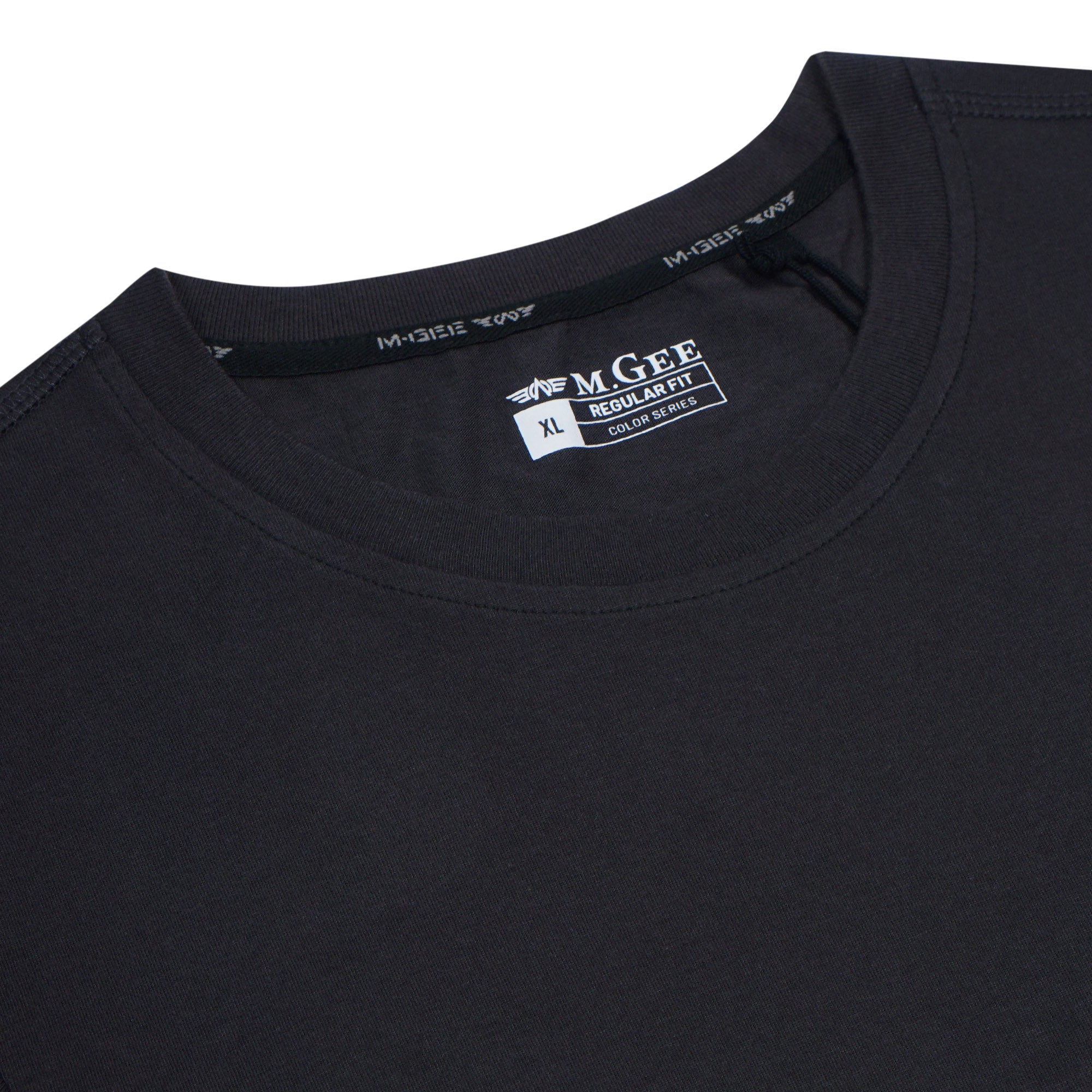 MGee Kaos Polos Pria Lengan Pendek M gee Original Caiden Grey 2