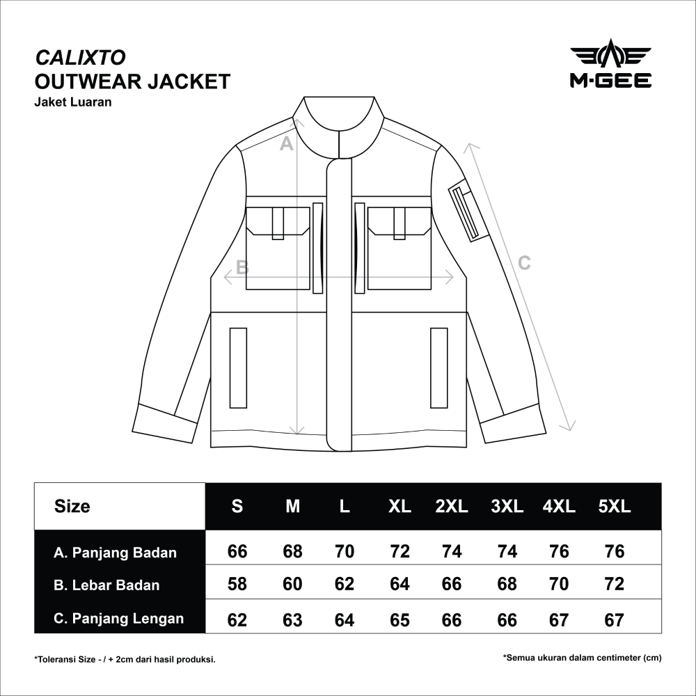Jacket Calixto C003 Grey